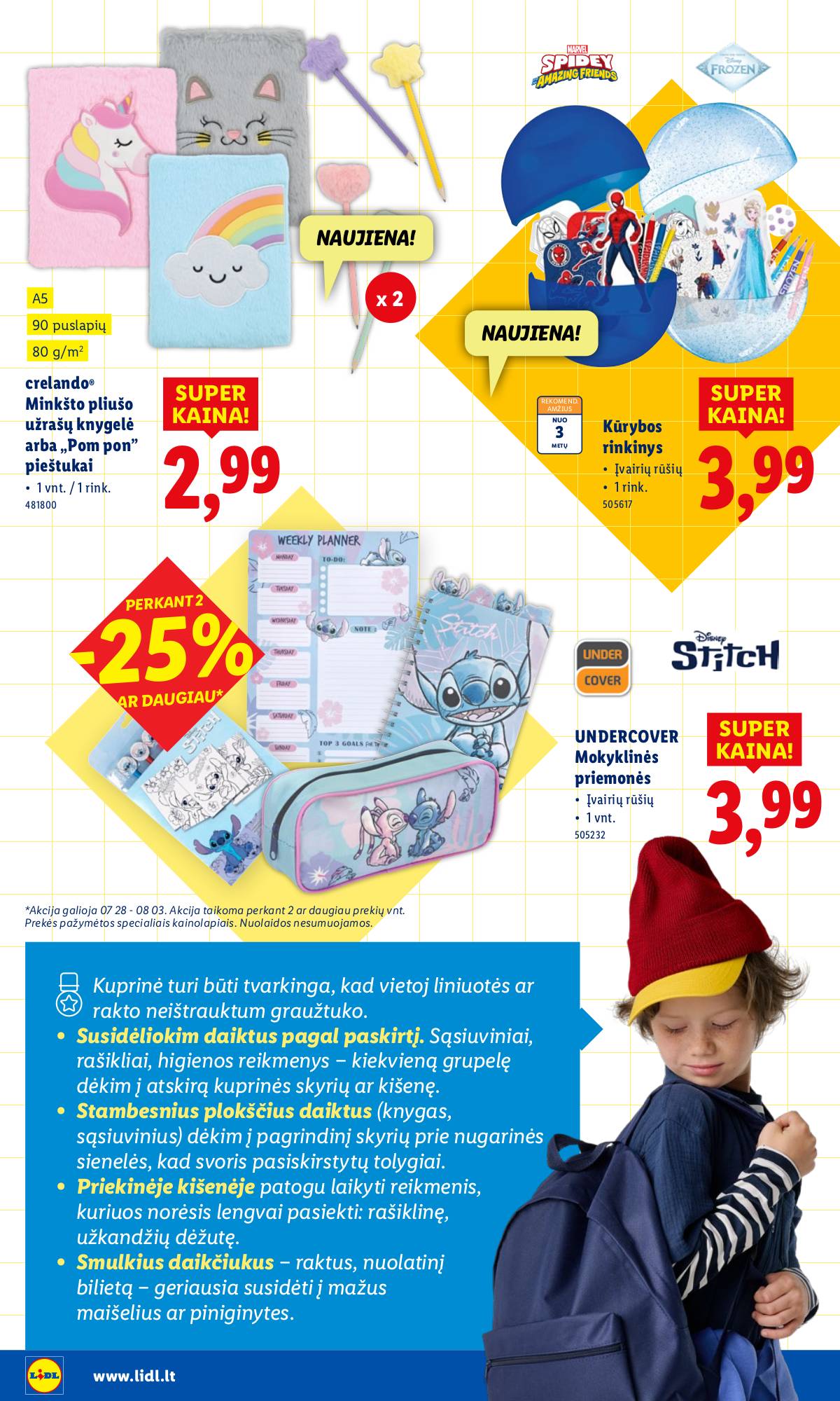 Lidl - LIDL Mokyklinių prekių katalogas 38 puslapis