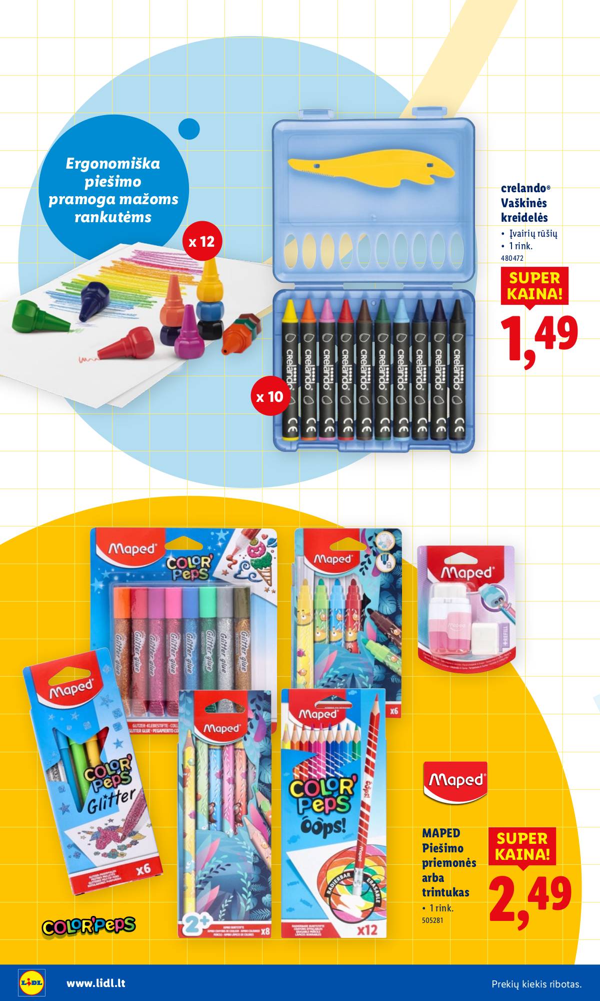 Lidl - LIDL Mokyklinių prekių katalogas 40 puslapis
