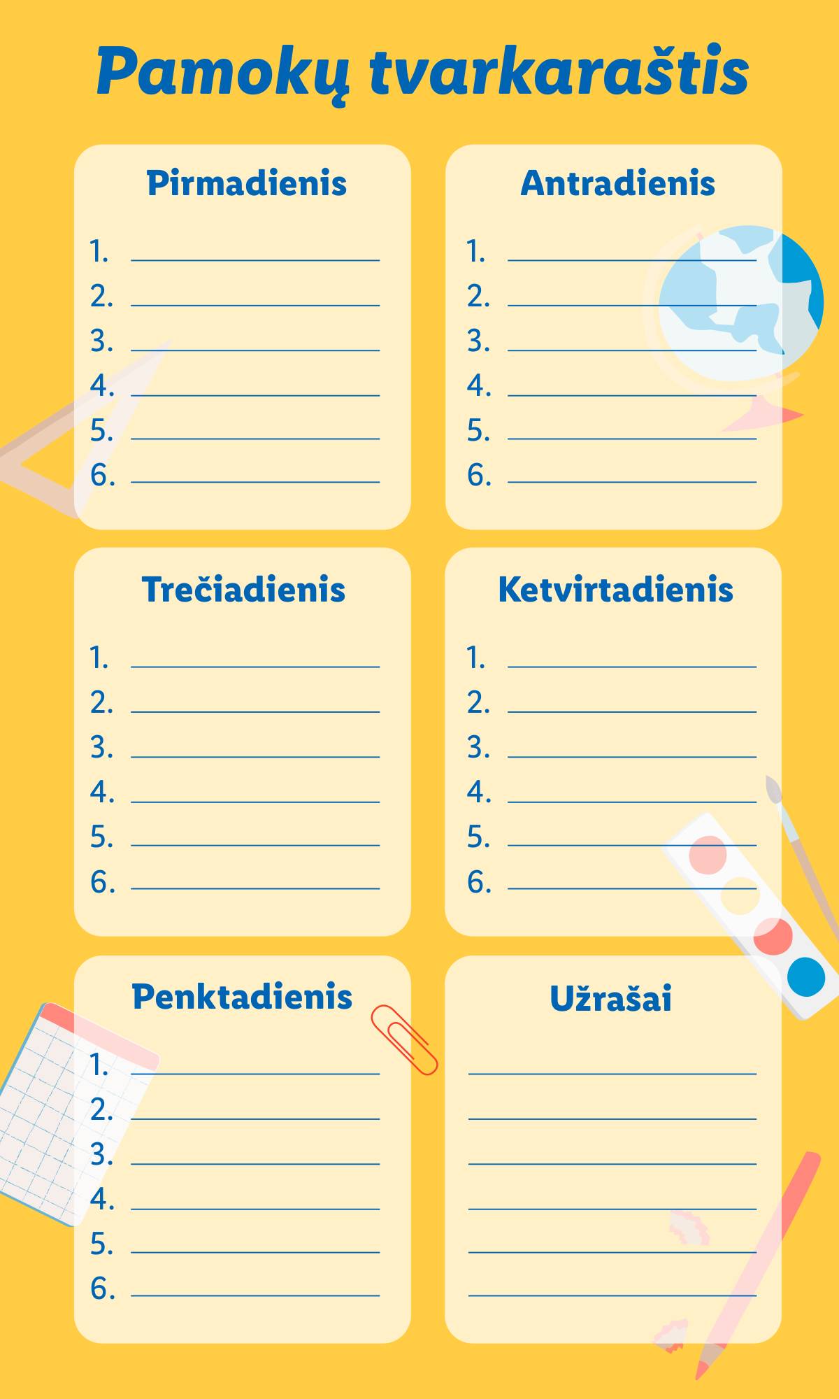 Lidl - LIDL Mokyklinių prekių katalogas 5 puslapis