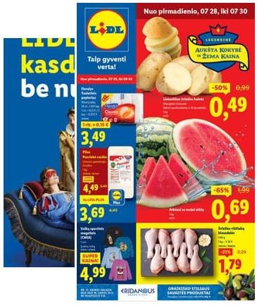 Lidl - LIDL SAVAITĖS Maisto prekių akcijų leidinys 2025-07-28 – 2025-08-03