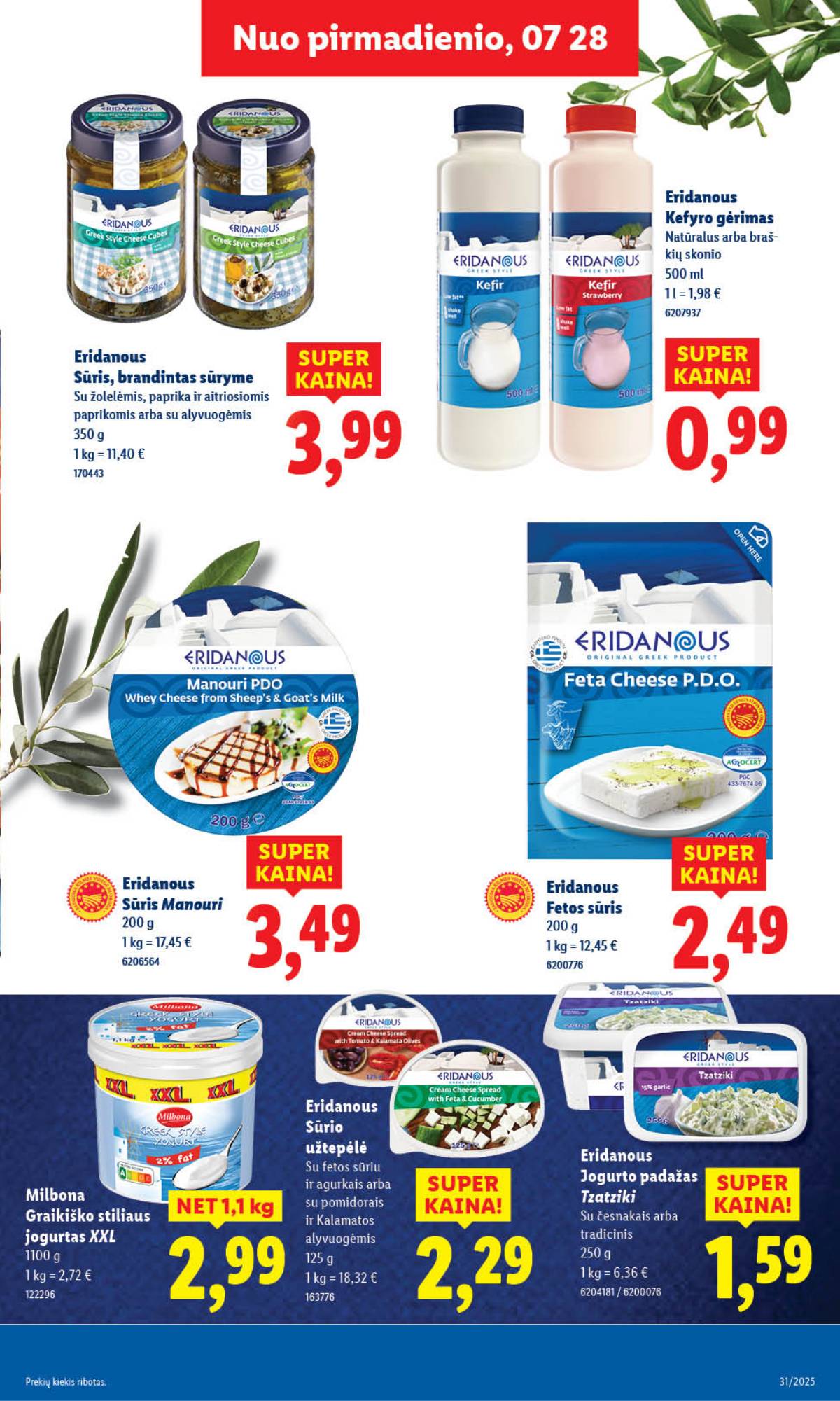 Lidl - LIDL SAVAITĖS Maisto prekių akcijų leidinys 11 puslapis