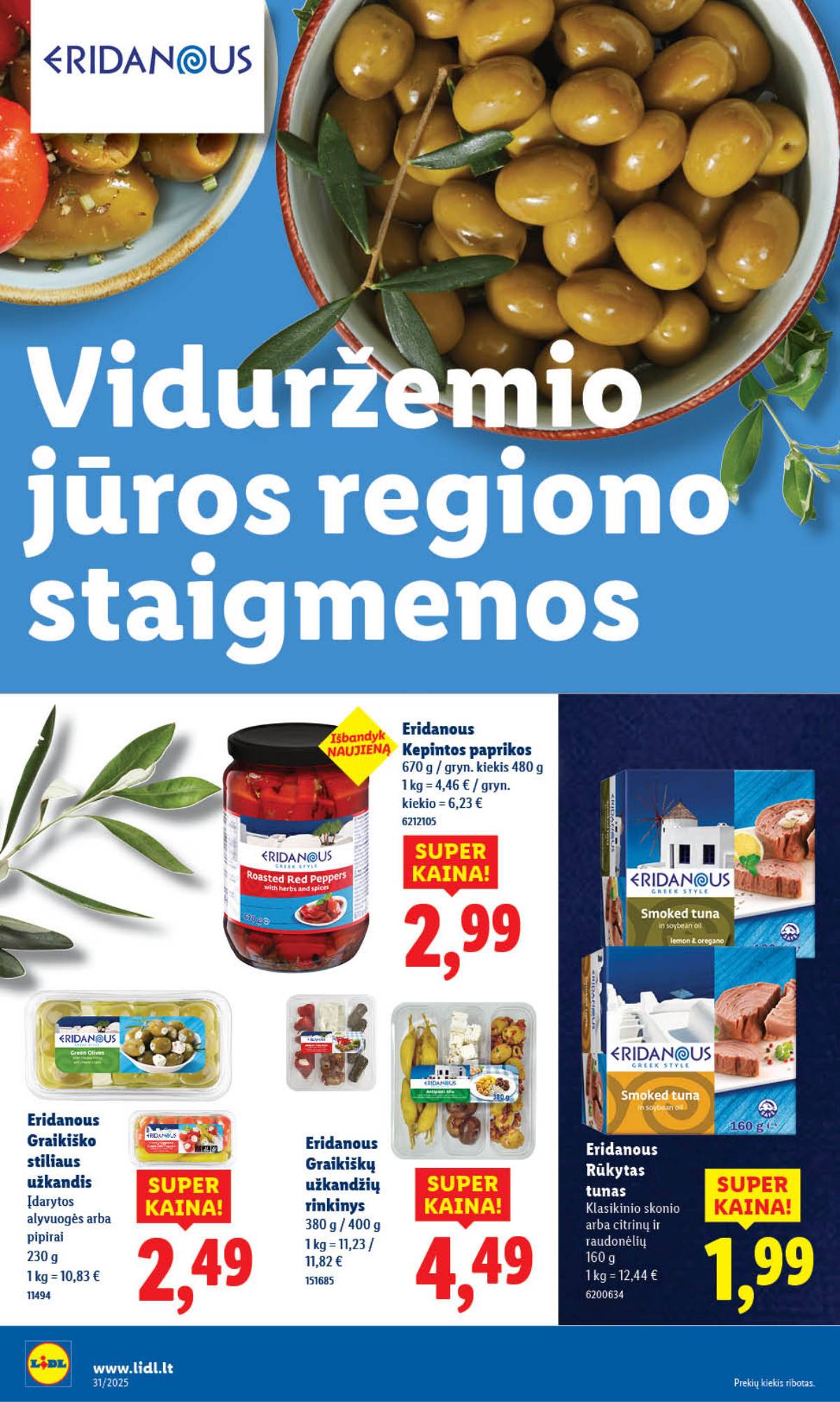 Lidl - LIDL SAVAITĖS Maisto prekių akcijų leidinys 12 puslapis