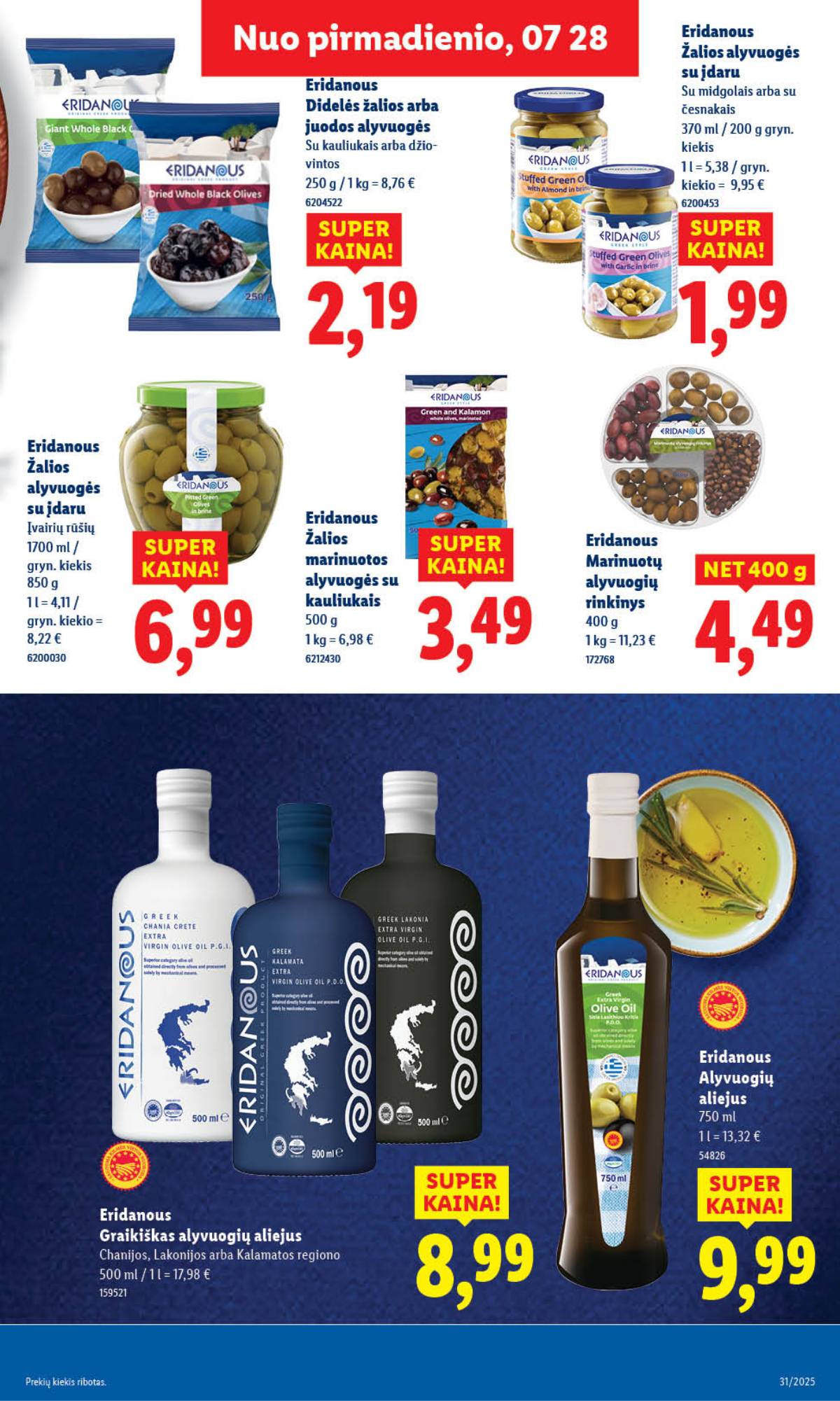 Lidl - LIDL SAVAITĖS Maisto prekių akcijų leidinys 13 puslapis