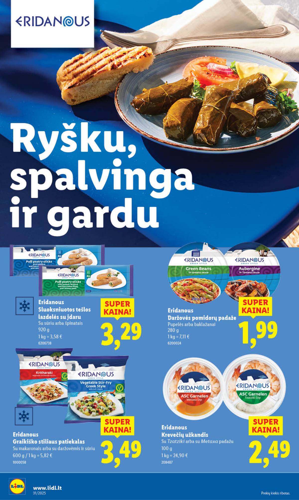 Lidl - LIDL SAVAITĖS Maisto prekių akcijų leidinys 14 puslapis