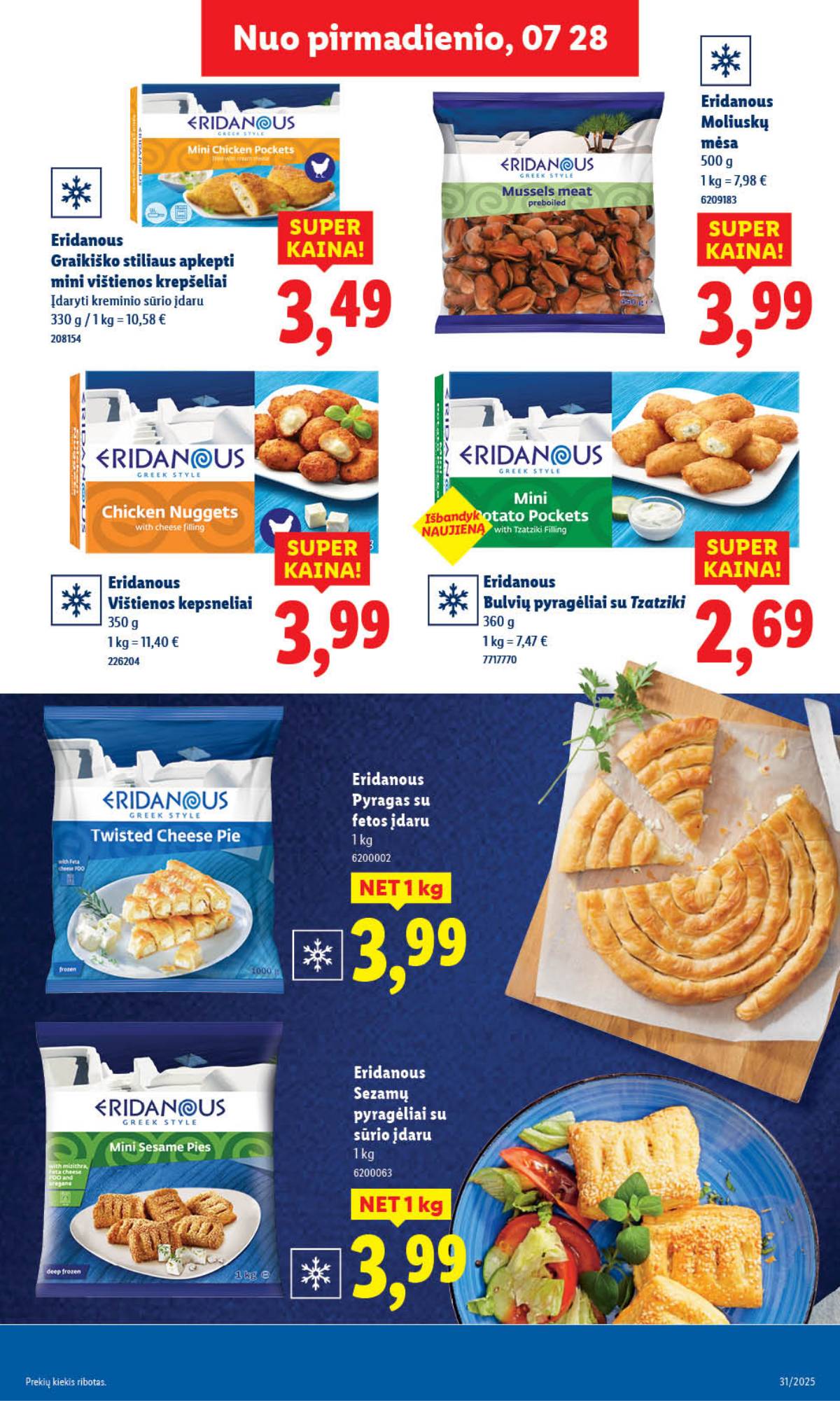 Lidl - LIDL SAVAITĖS Maisto prekių akcijų leidinys 15 puslapis