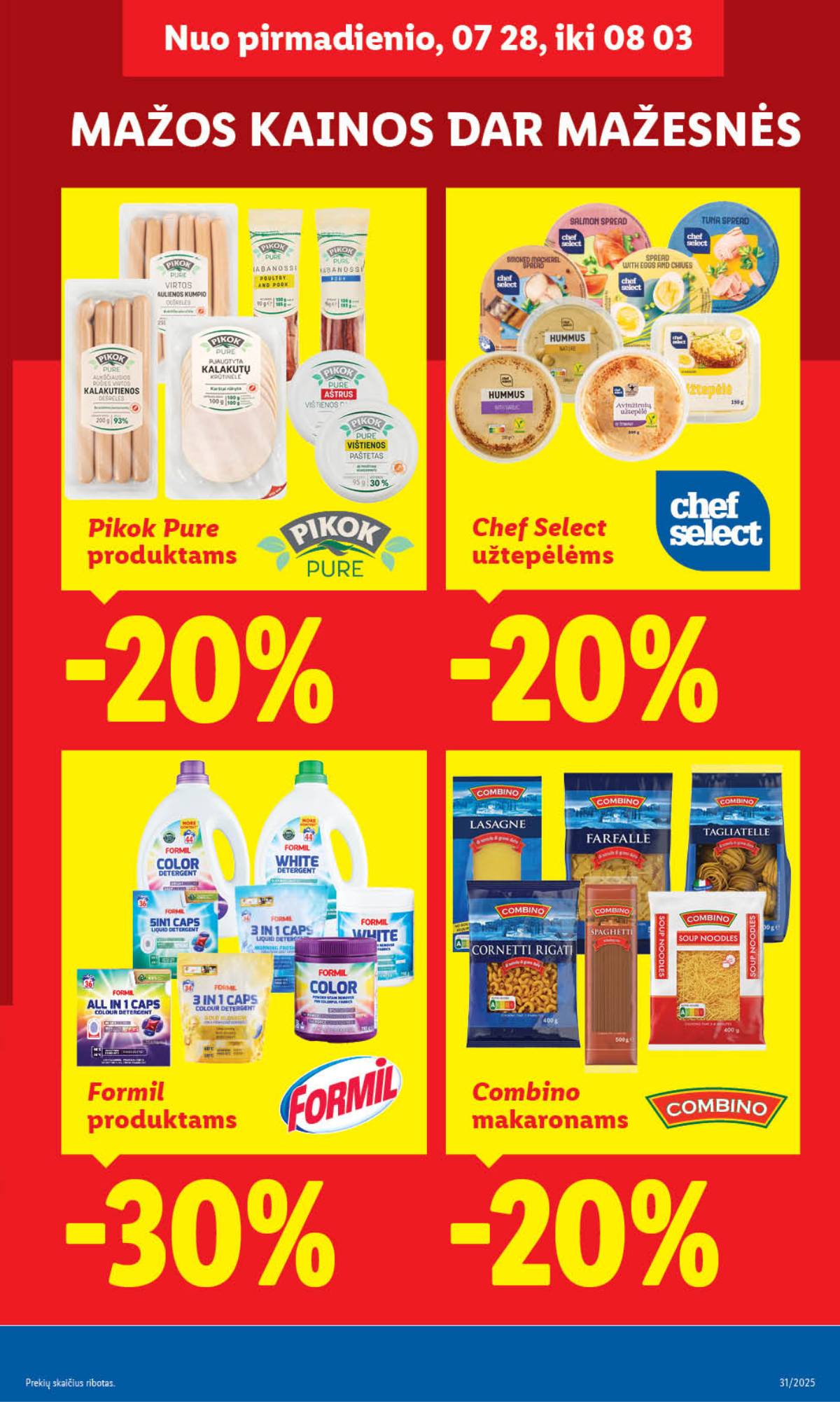 Lidl - LIDL SAVAITĖS Maisto prekių akcijų leidinys 33 puslapis