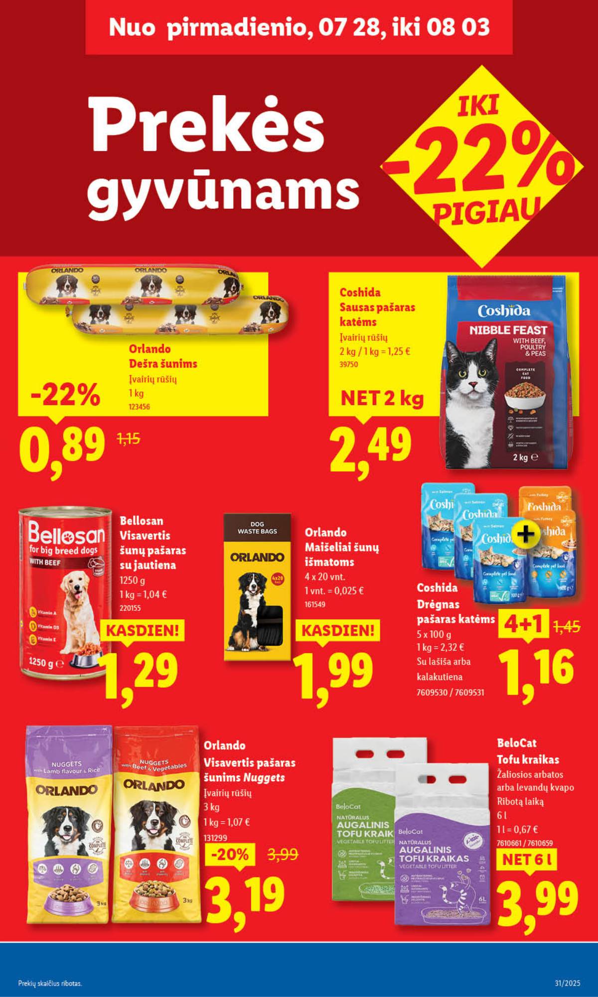 Lidl - LIDL SAVAITĖS Maisto prekių akcijų leidinys 35 puslapis