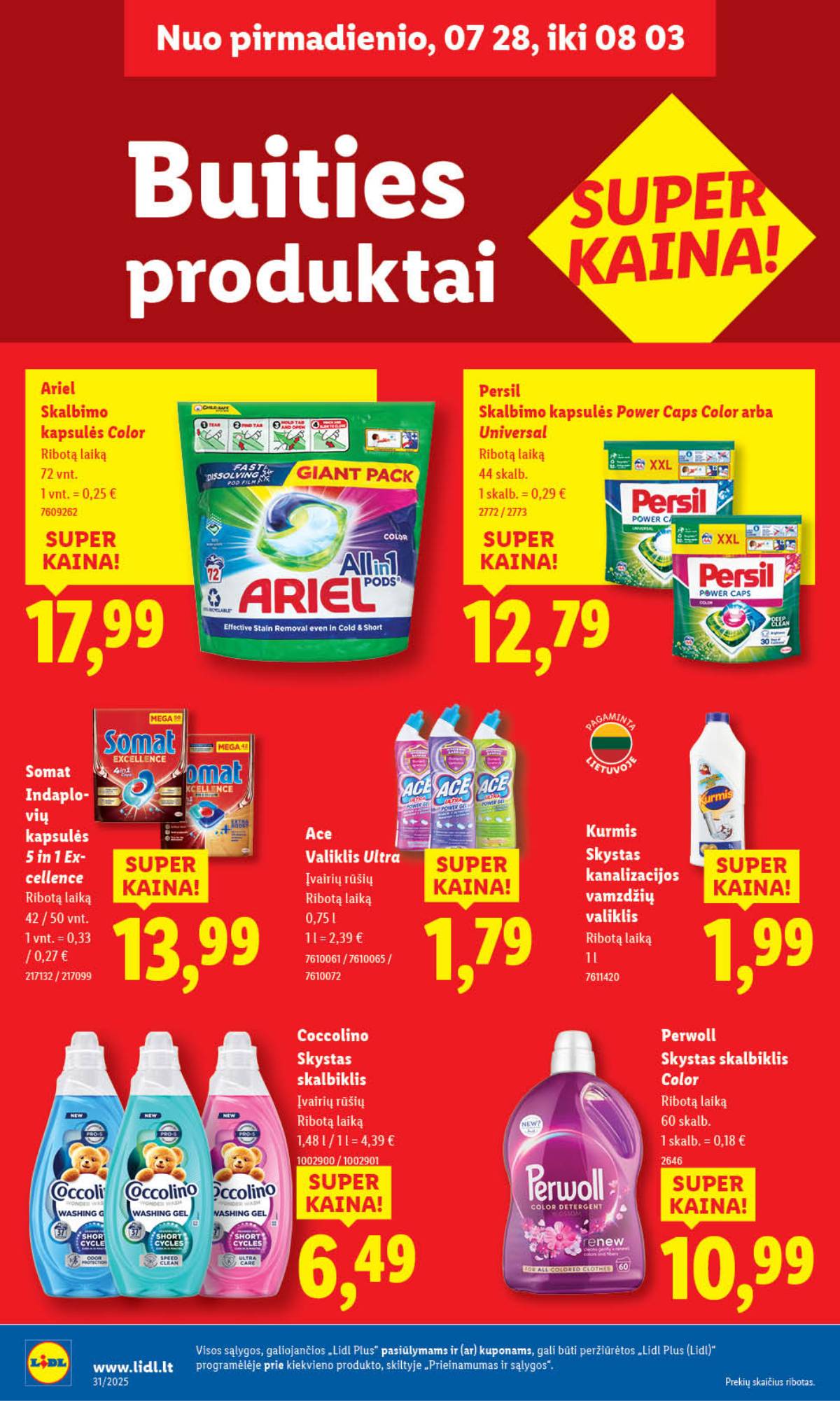 Lidl - LIDL SAVAITĖS Maisto prekių akcijų leidinys 36 puslapis