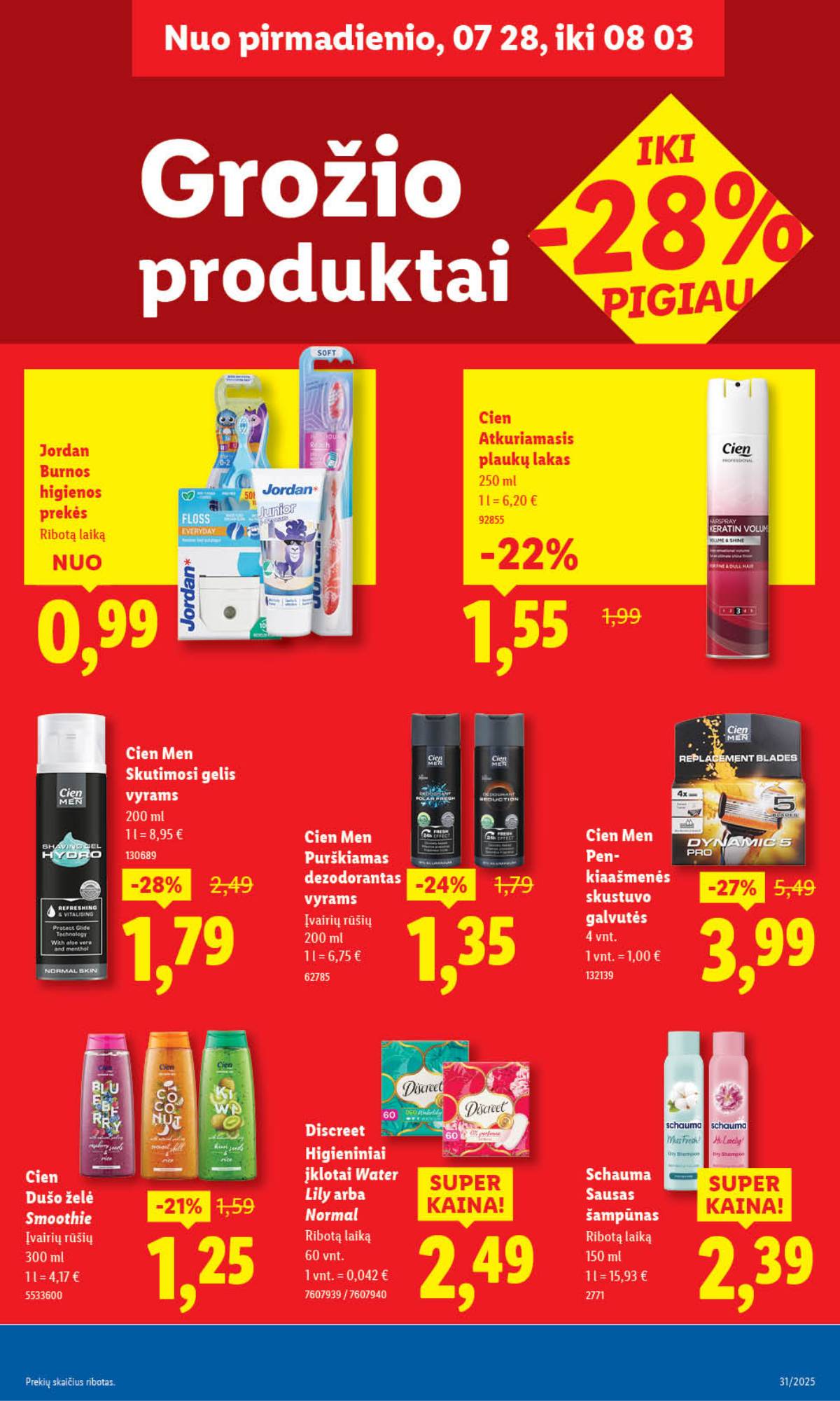 Lidl - LIDL SAVAITĖS Maisto prekių akcijų leidinys 37 puslapis