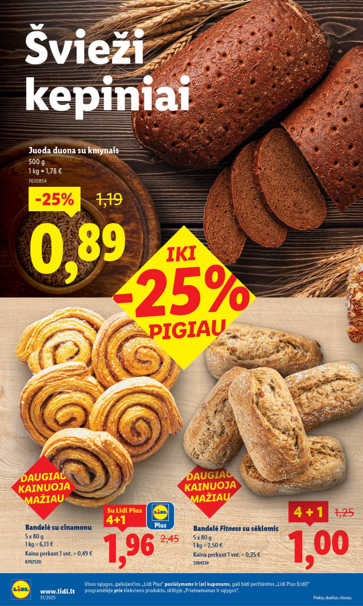 Lidl - LIDL SAVAITĖS Maisto prekių akcijų leidinys 6 puslapis