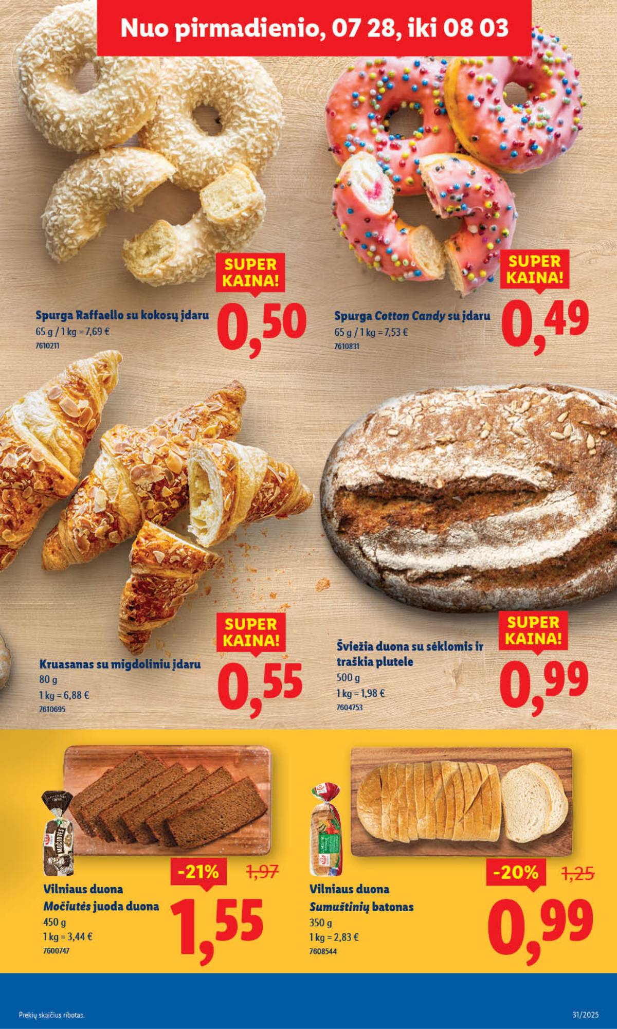 Lidl - LIDL SAVAITĖS Maisto prekių akcijų leidinys 7 puslapis