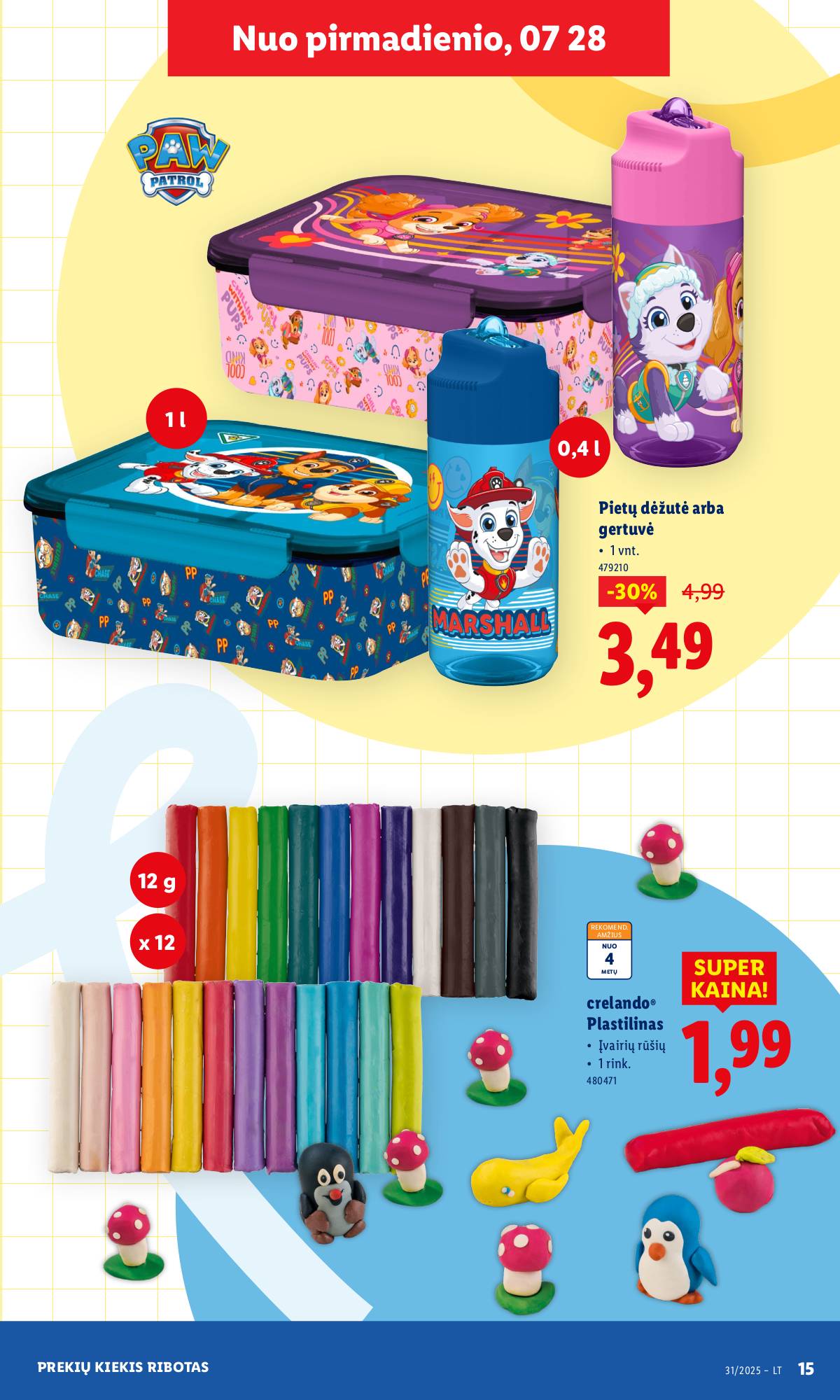 Lidl - LIDL Ne maisto prekių akcijų leidinys 15 puslapis