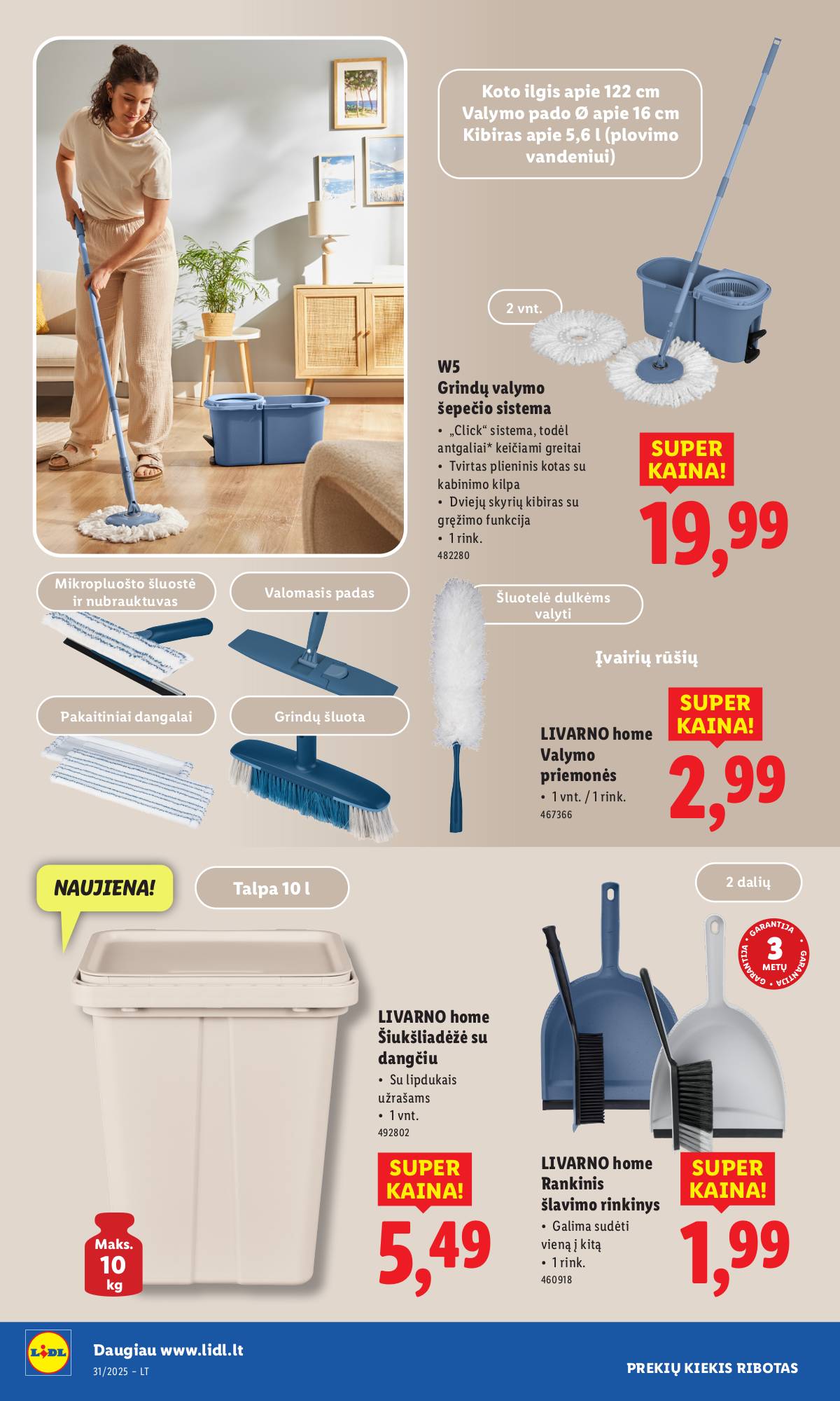 Lidl - LIDL Ne maisto prekių akcijų leidinys 34 puslapis