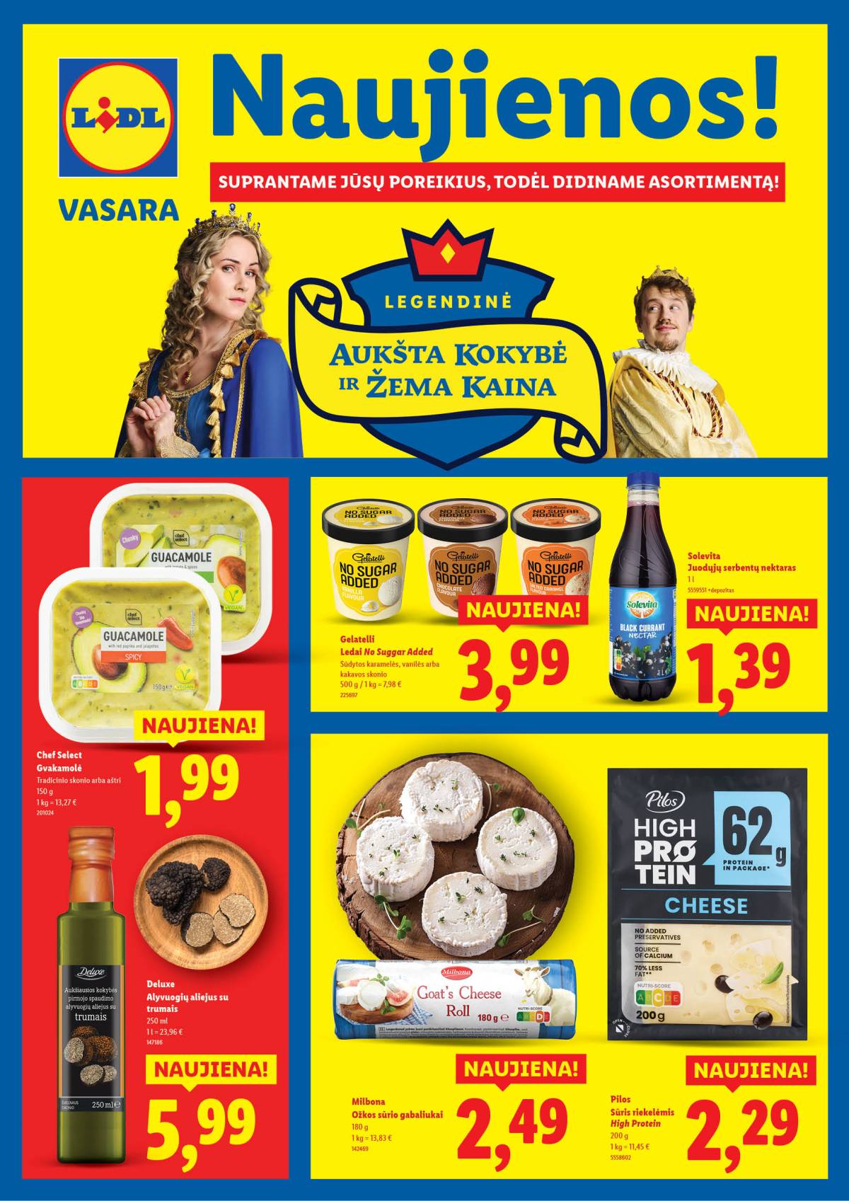 Lidl - LIDL naujienos "Didiname asortimentą" 1 puslapis