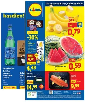 Lidl - LIDL akcijos nuo ketvirtadienio 2025-08-07 – 2025-08-10
