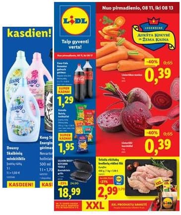 Lidl - LIDL SAVAITĖS Maisto prekių akcijų leidinys 2025-08-11 – 2025-08-17