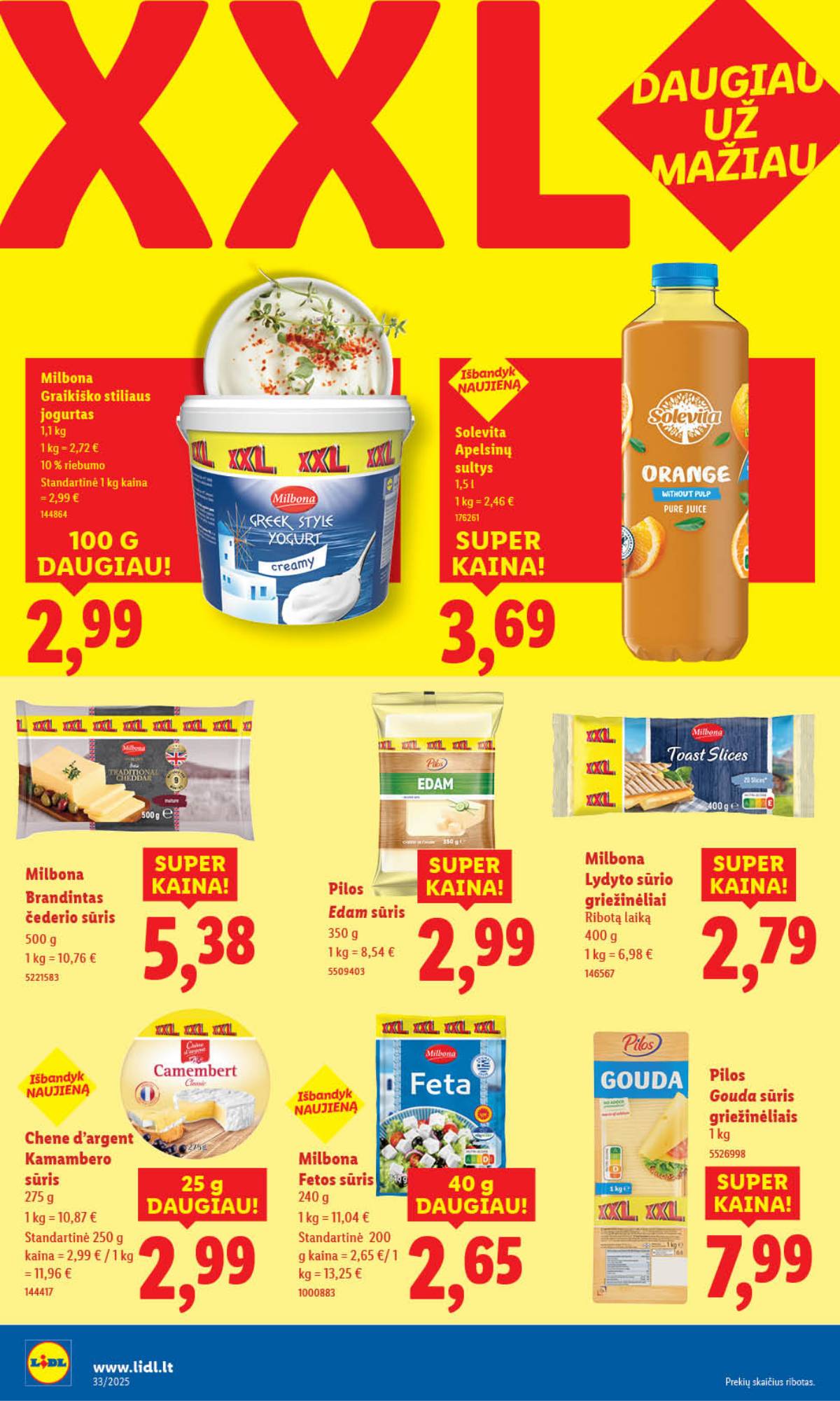 Lidl - XXL savaitė 4 puslapis