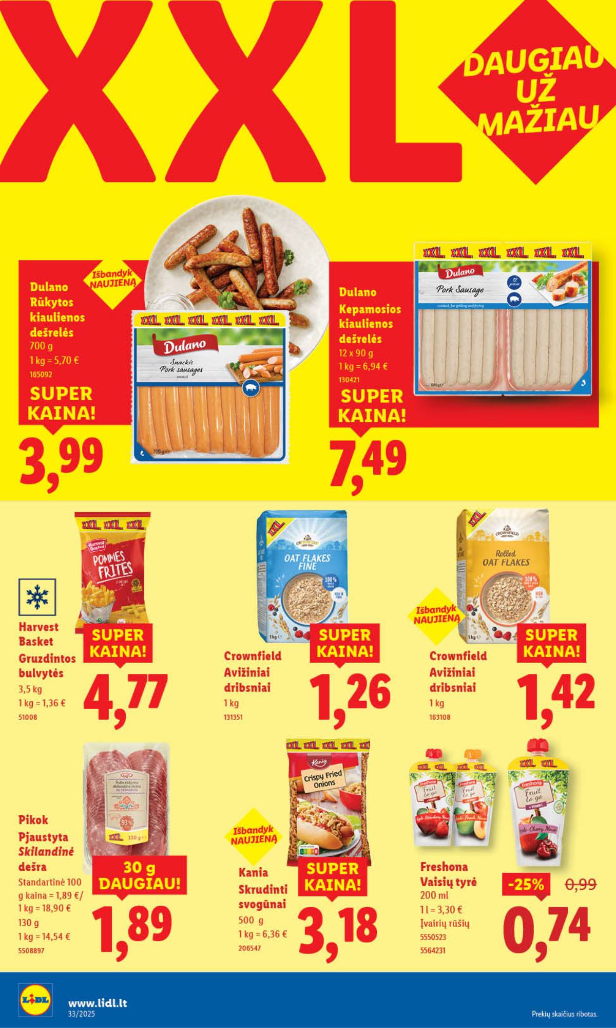 Lidl - XXL savaitė 6 puslapis