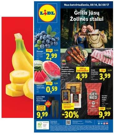 Lidl - LIDL akcijos nuo ketvirtadienio 2025-08-14 – 2025-08-17