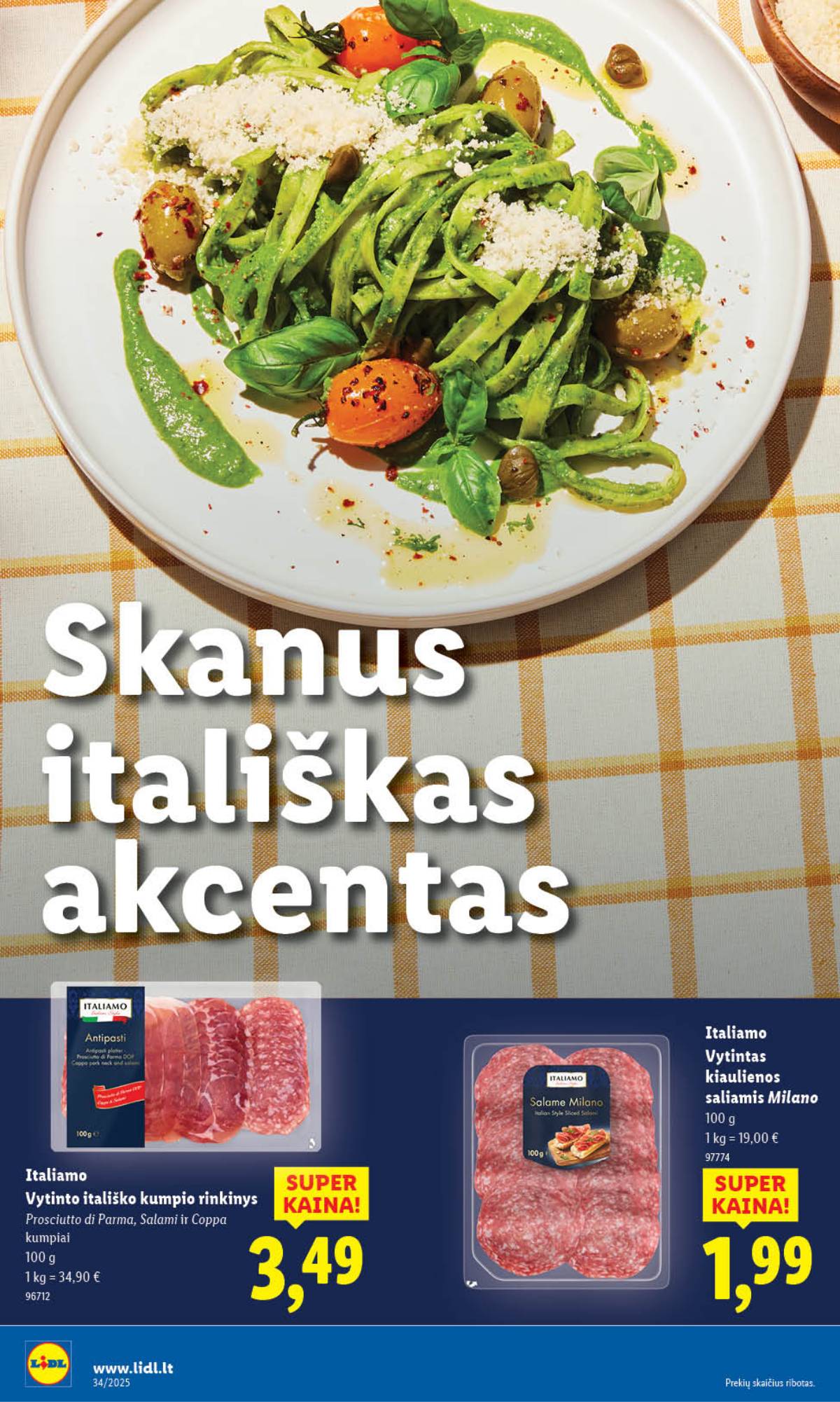 Lidl - LIDL SAVAITĖS Maisto prekių akcijų leidinys 10 puslapis