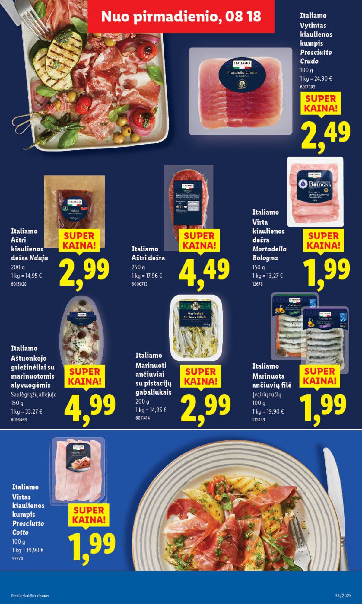 Lidl - LIDL SAVAITĖS Maisto prekių akcijų leidinys 11 puslapis