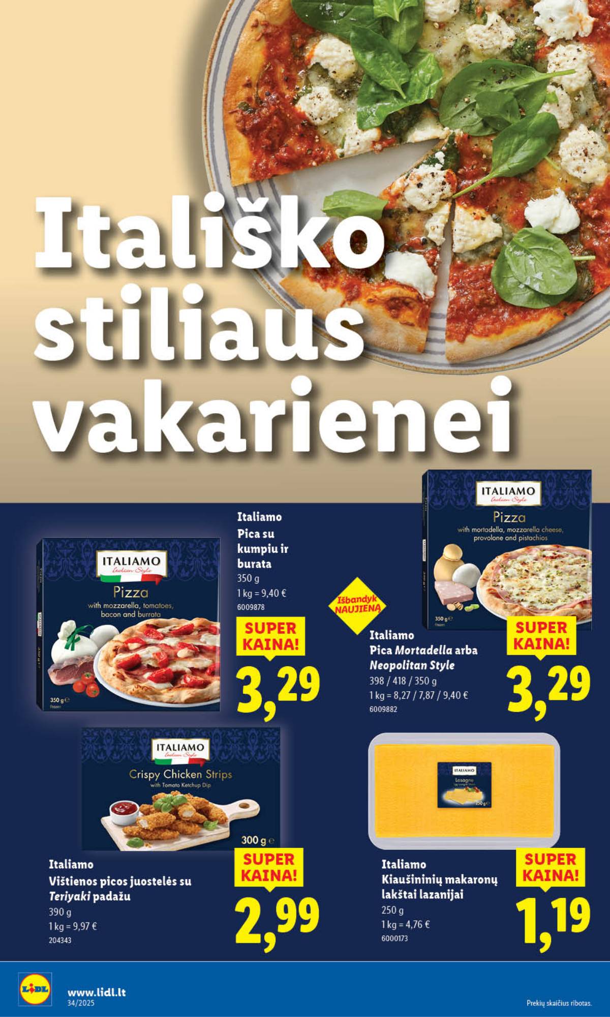 Lidl - LIDL SAVAITĖS Maisto prekių akcijų leidinys 12 puslapis