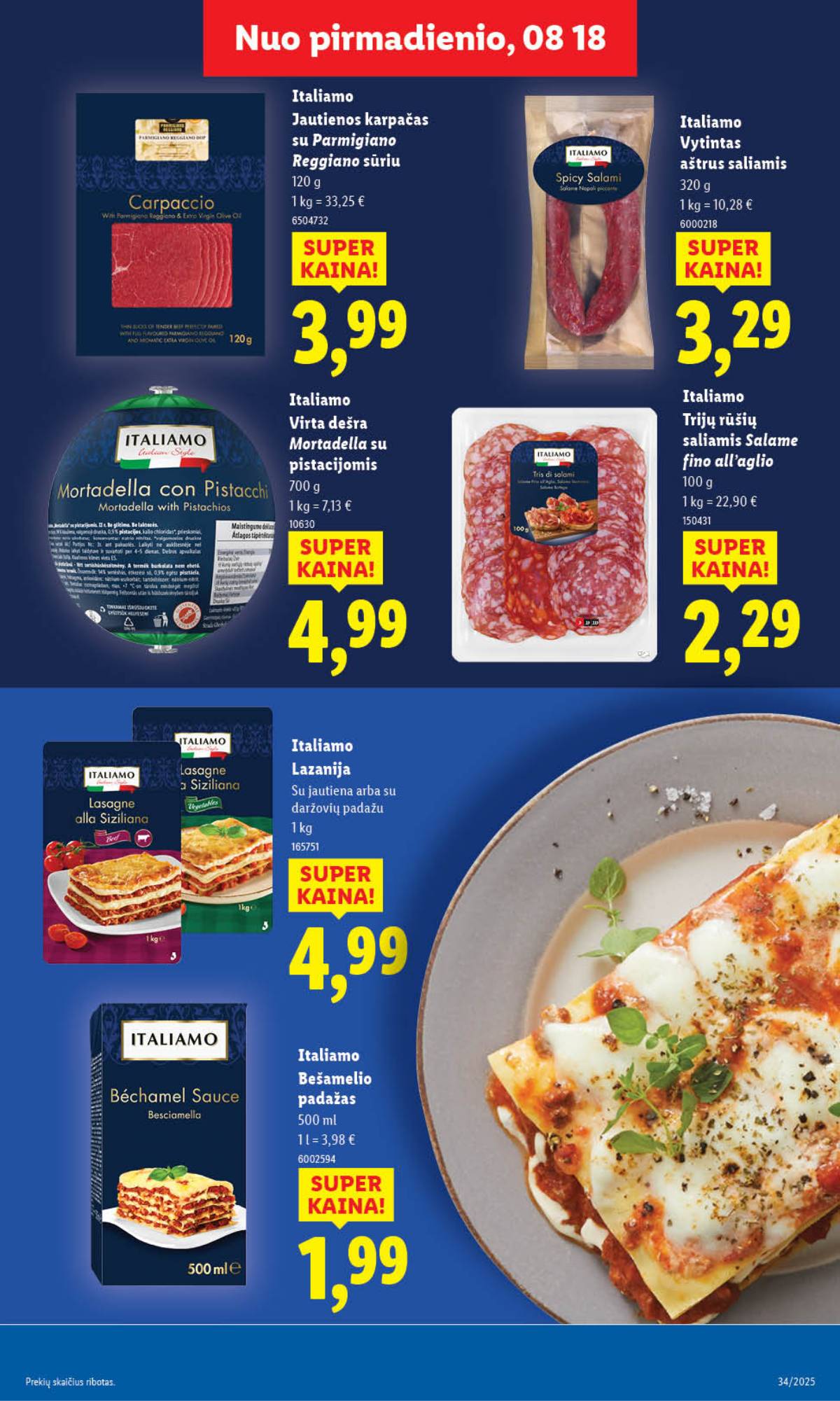 Lidl - LIDL SAVAITĖS Maisto prekių akcijų leidinys 13 puslapis