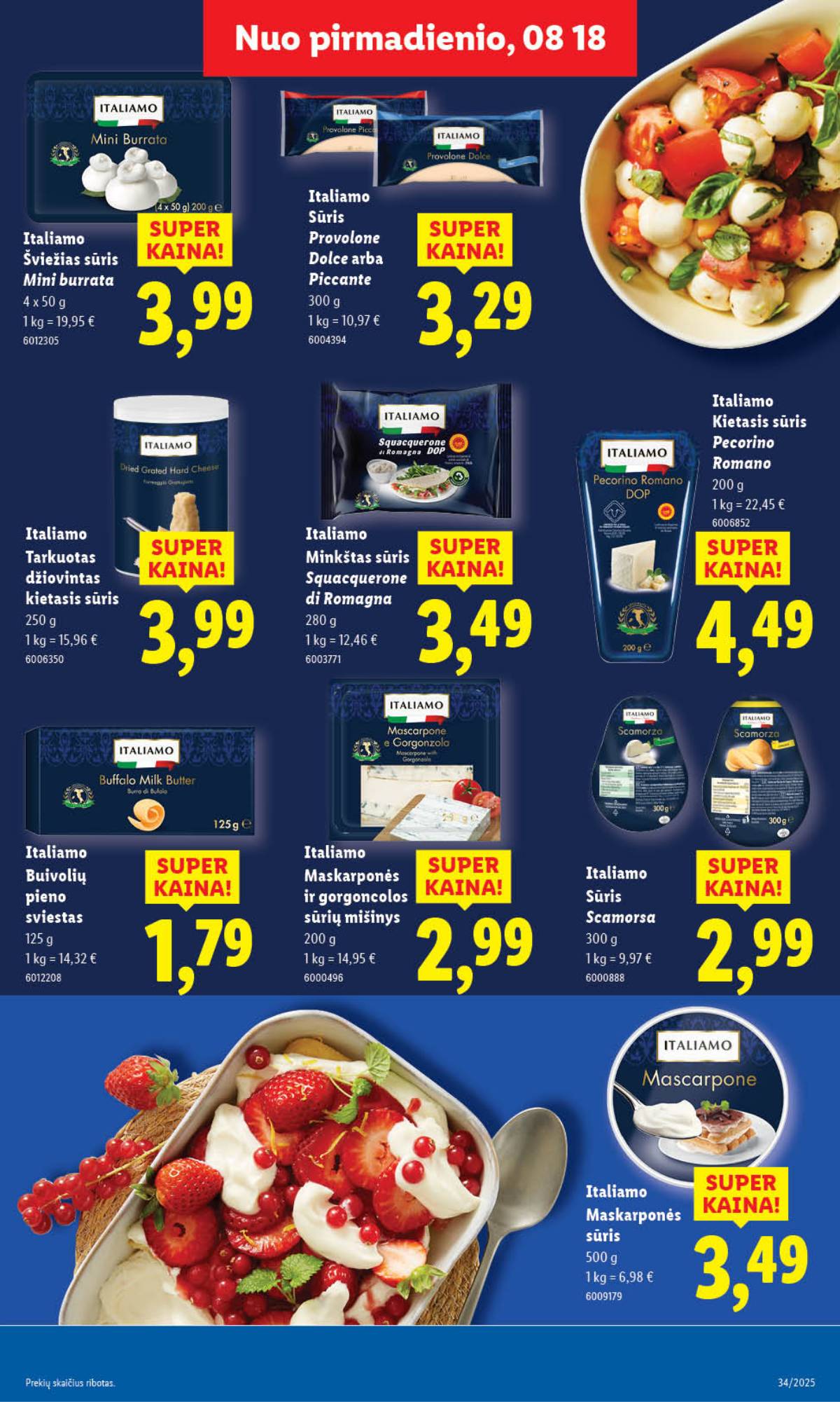 Lidl - LIDL SAVAITĖS Maisto prekių akcijų leidinys 17 puslapis