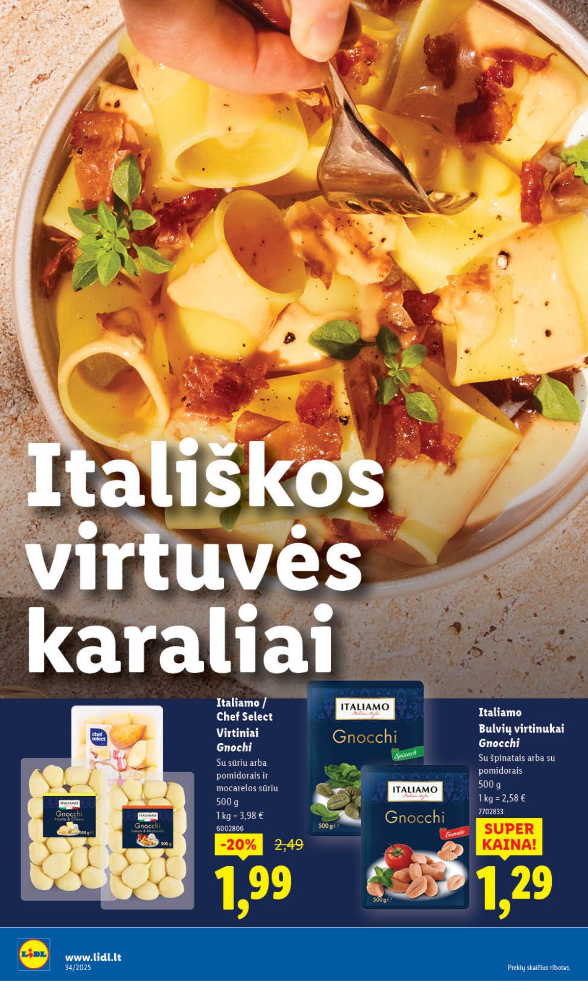 Lidl - LIDL SAVAITĖS Maisto prekių akcijų leidinys 18 puslapis