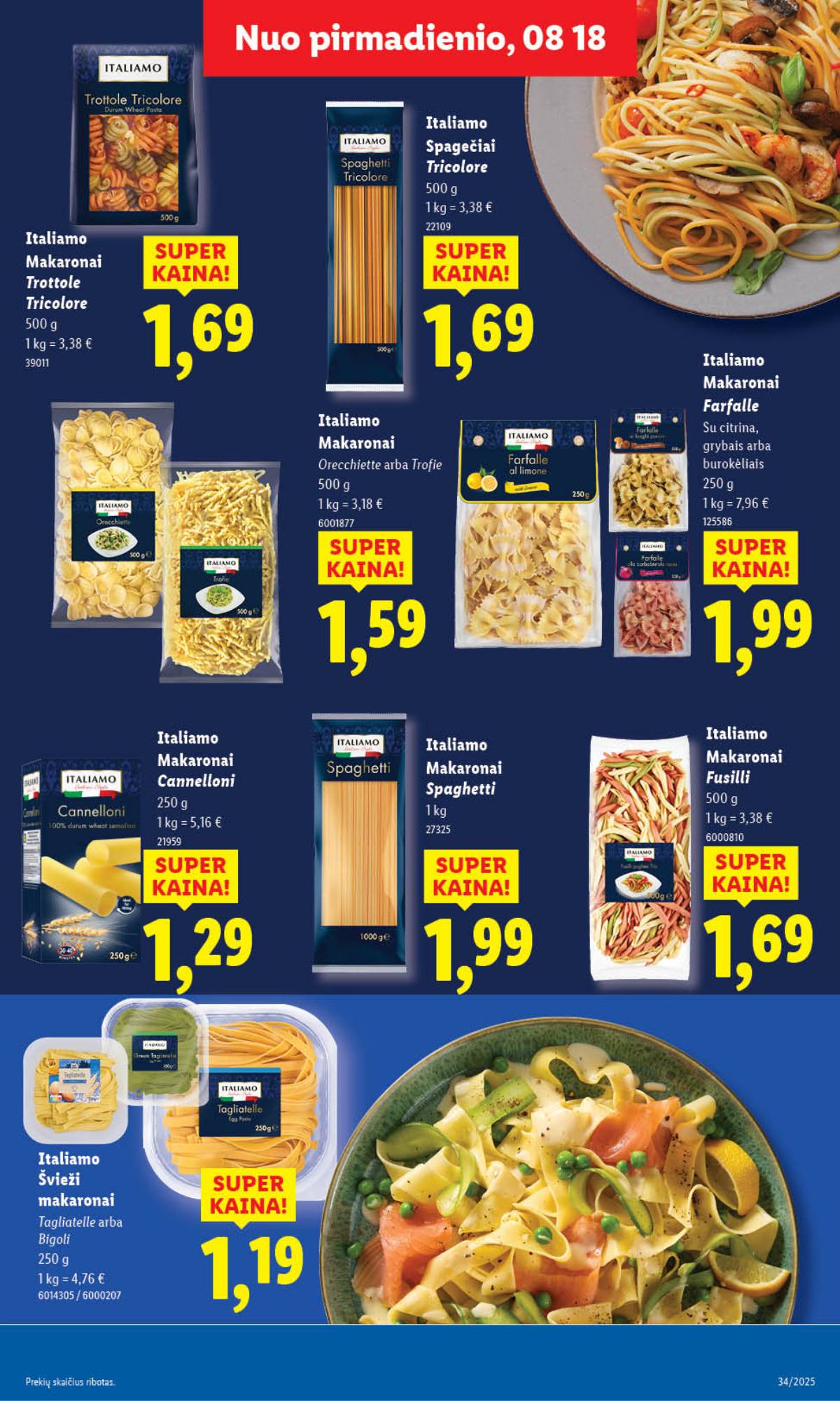 Lidl - LIDL SAVAITĖS Maisto prekių akcijų leidinys 19 puslapis