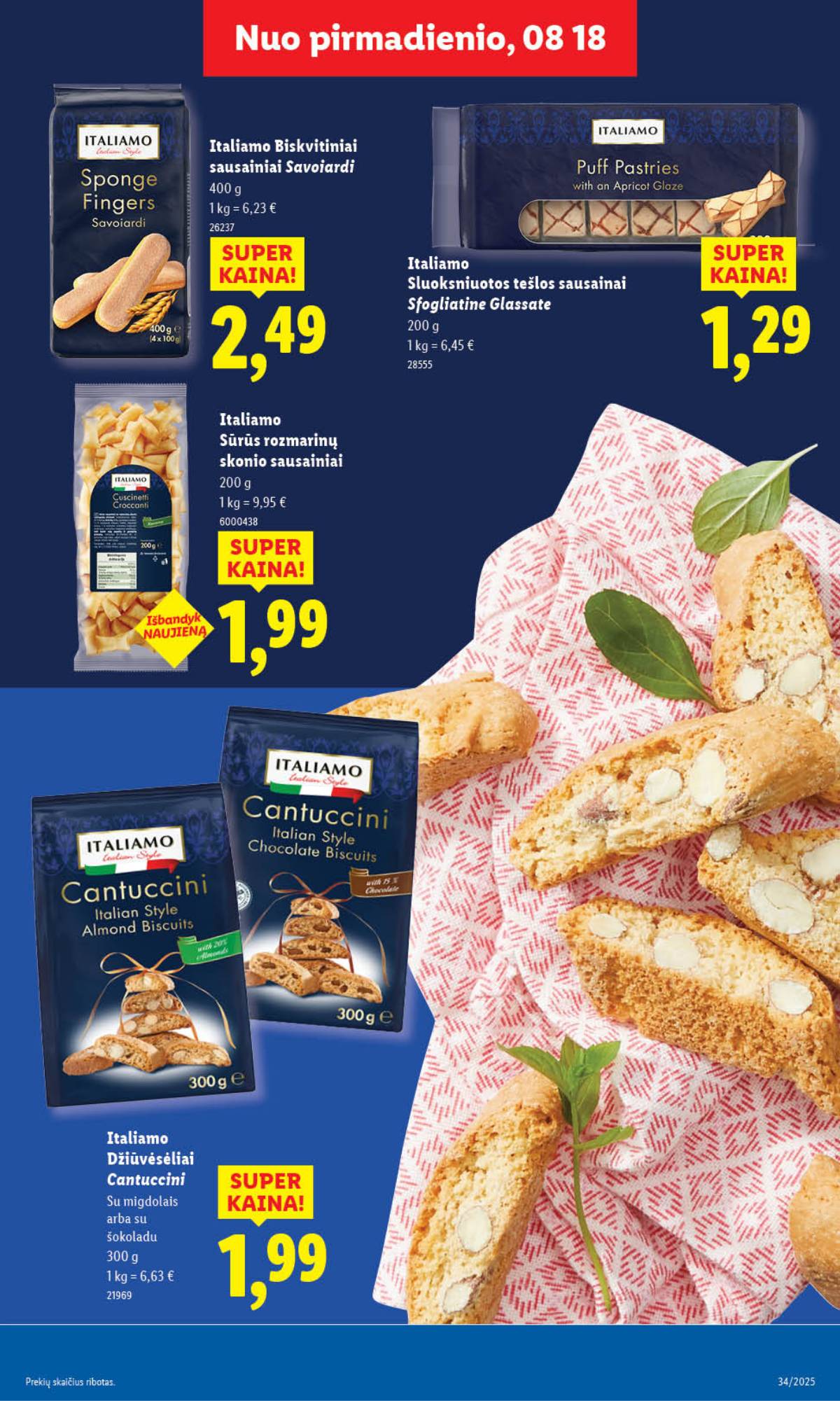 Lidl - LIDL SAVAITĖS Maisto prekių akcijų leidinys 25 puslapis
