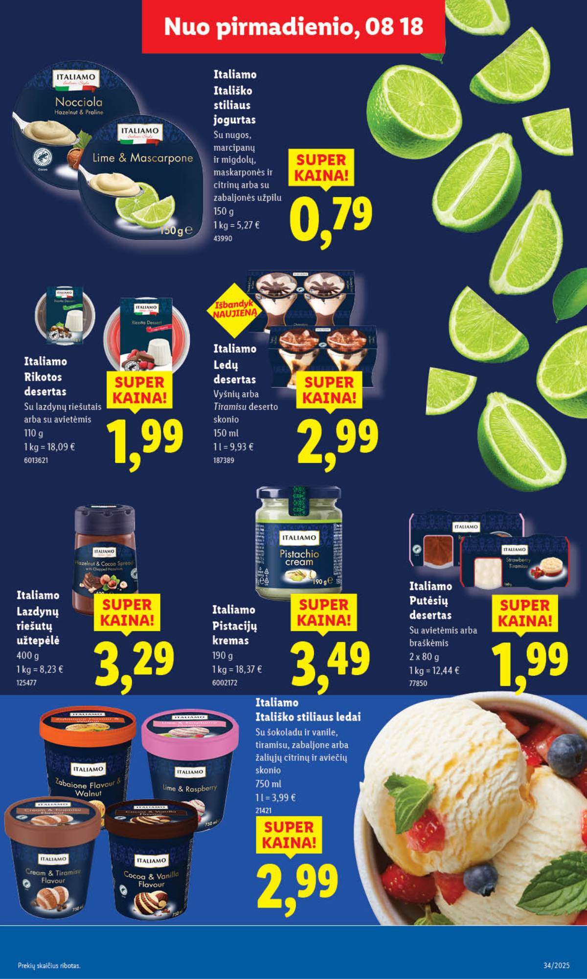 Lidl - LIDL SAVAITĖS Maisto prekių akcijų leidinys 29 puslapis