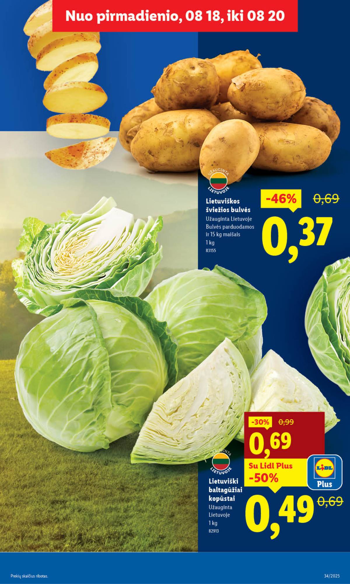 Lidl - LIDL SAVAITĖS Maisto prekių akcijų leidinys 3 puslapis