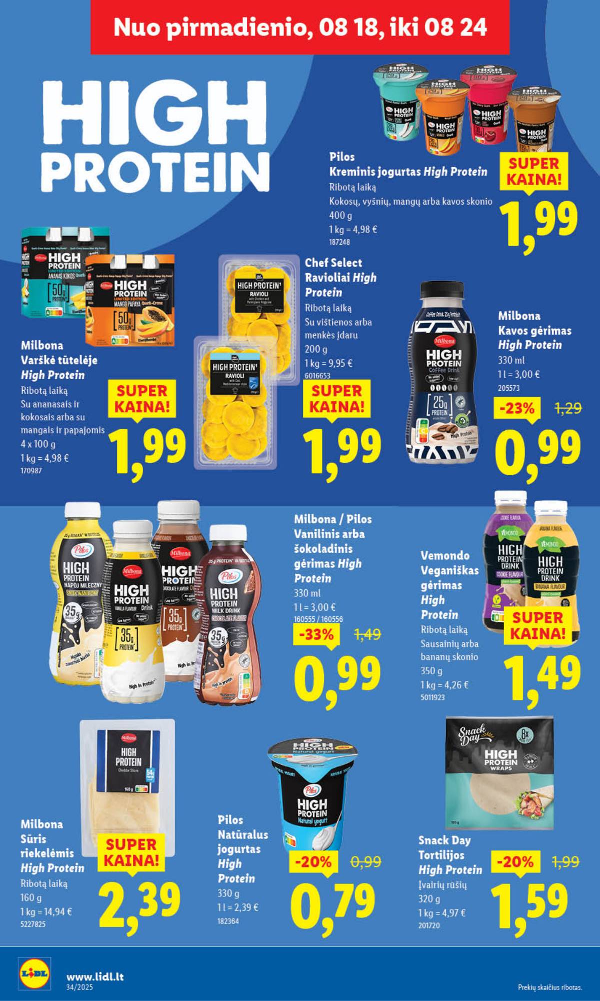 Lidl - LIDL SAVAITĖS Maisto prekių akcijų leidinys 30 puslapis