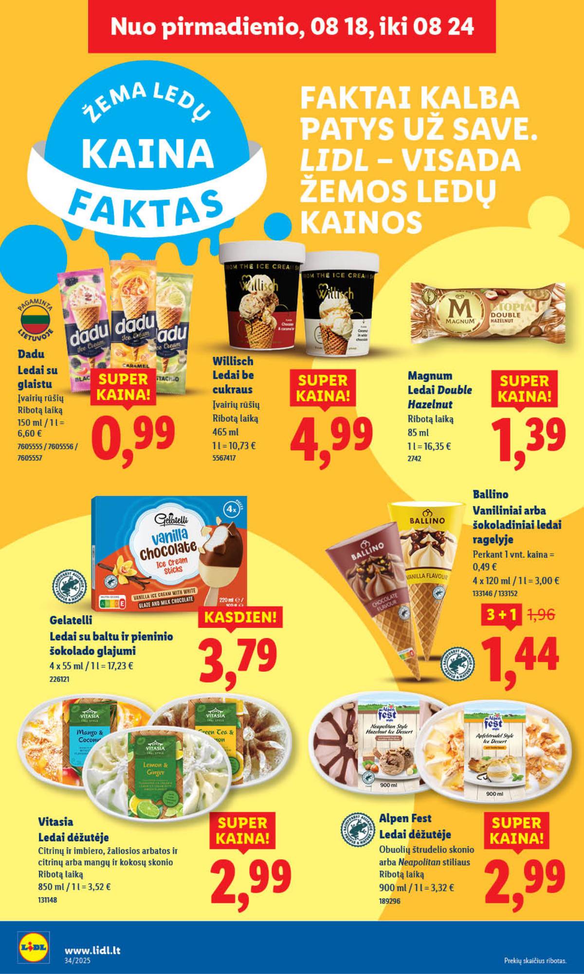 Lidl - LIDL SAVAITĖS Maisto prekių akcijų leidinys 38 puslapis