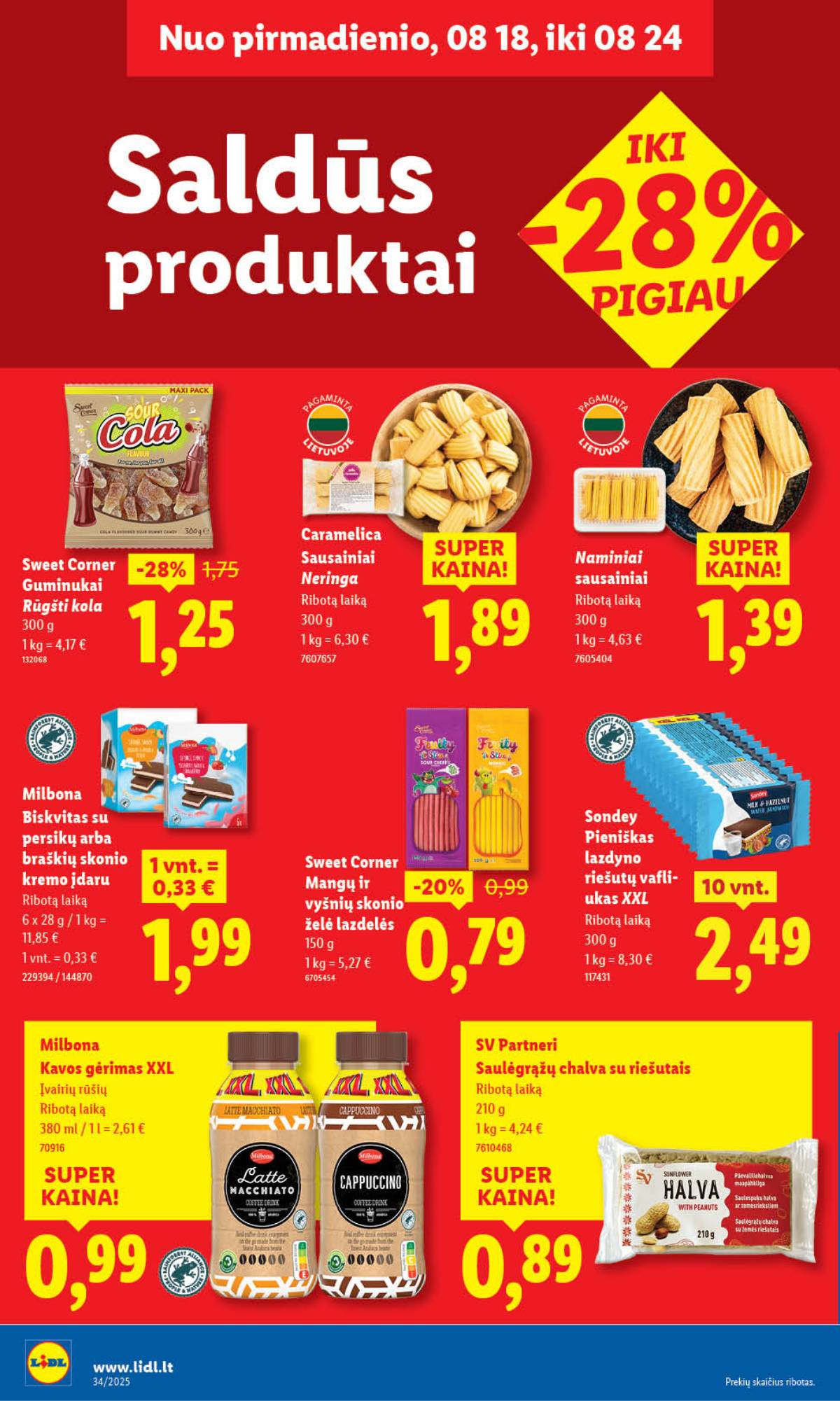 Lidl - LIDL SAVAITĖS Maisto prekių akcijų leidinys 46 puslapis