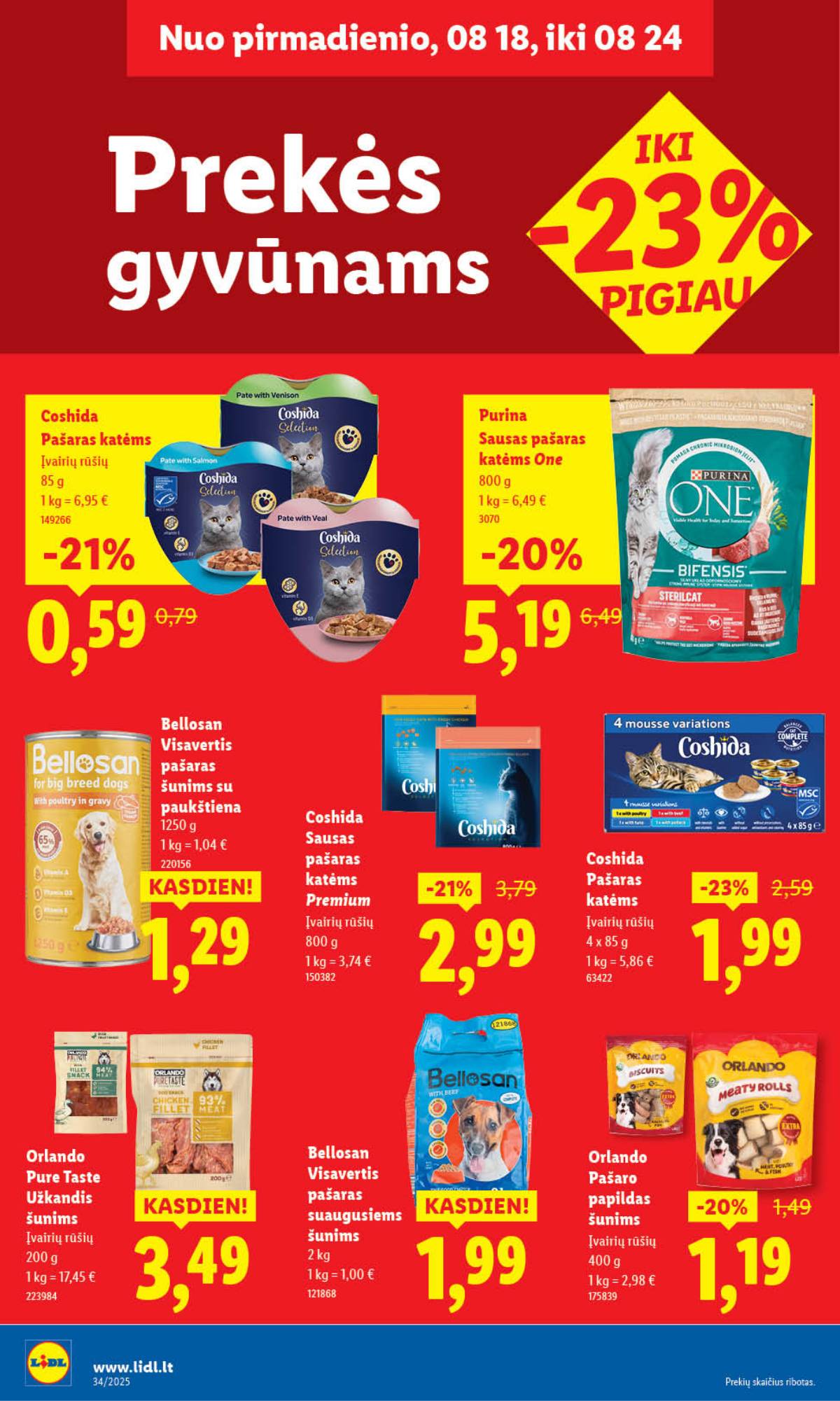 Lidl - LIDL SAVAITĖS Maisto prekių akcijų leidinys 48 puslapis