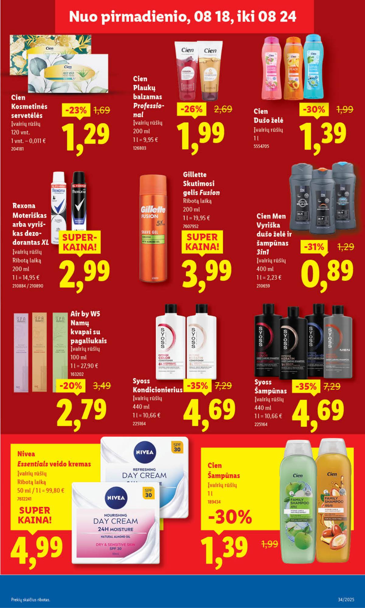 Lidl - LIDL SAVAITĖS Maisto prekių akcijų leidinys 51 puslapis