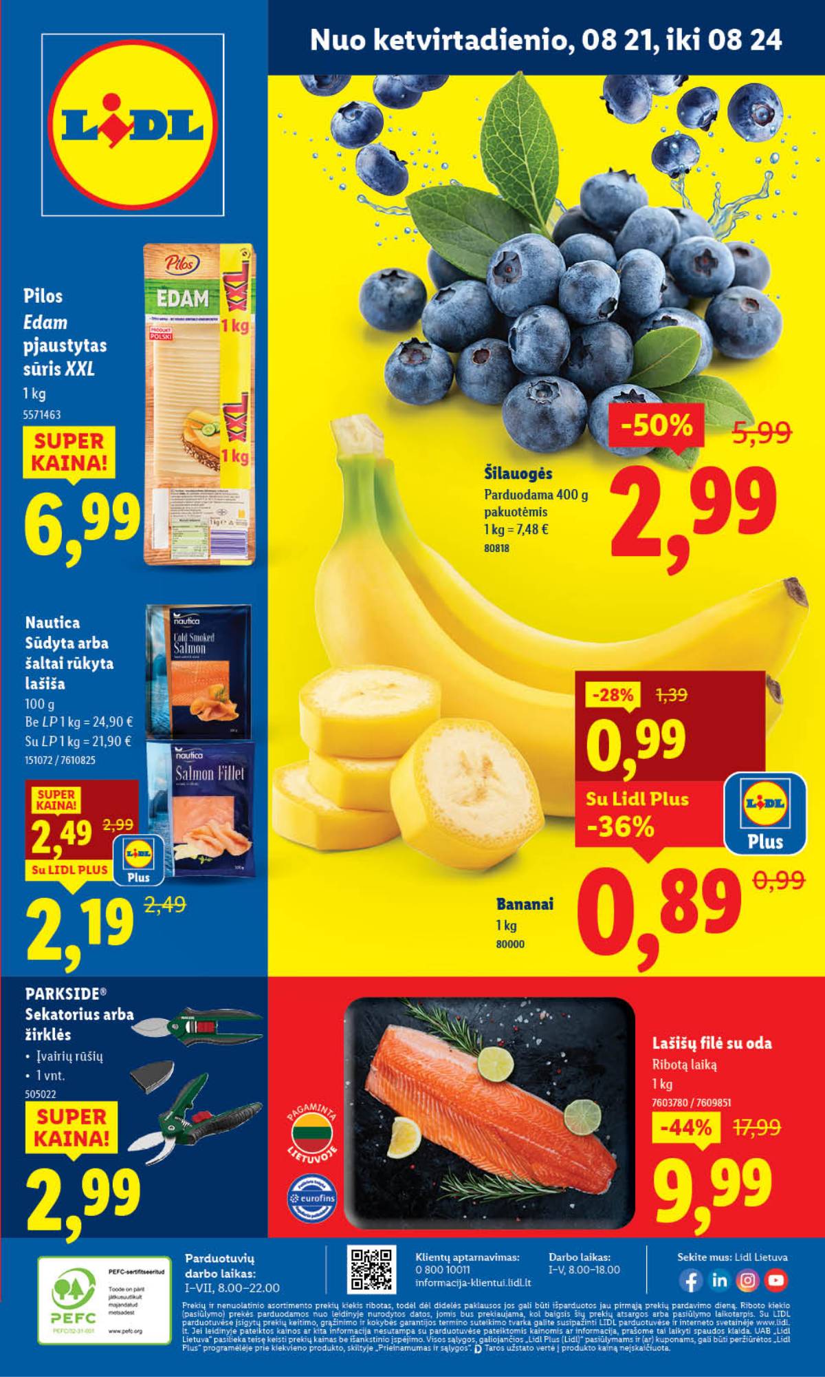 Lidl - LIDL SAVAITĖS Maisto prekių akcijų leidinys 55 puslapis