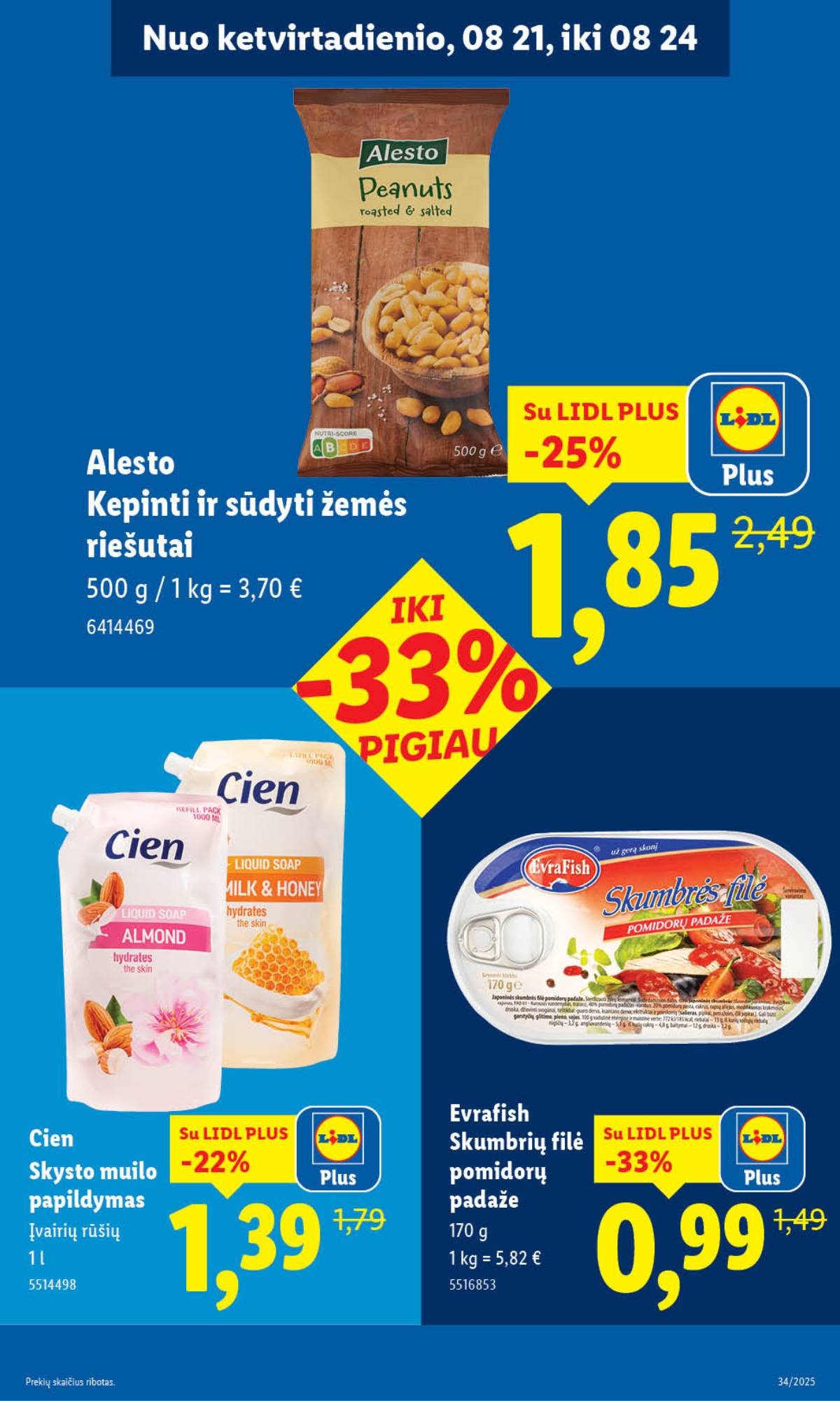 Lidl - LIDL SAVAITĖS Maisto prekių akcijų leidinys 57 puslapis