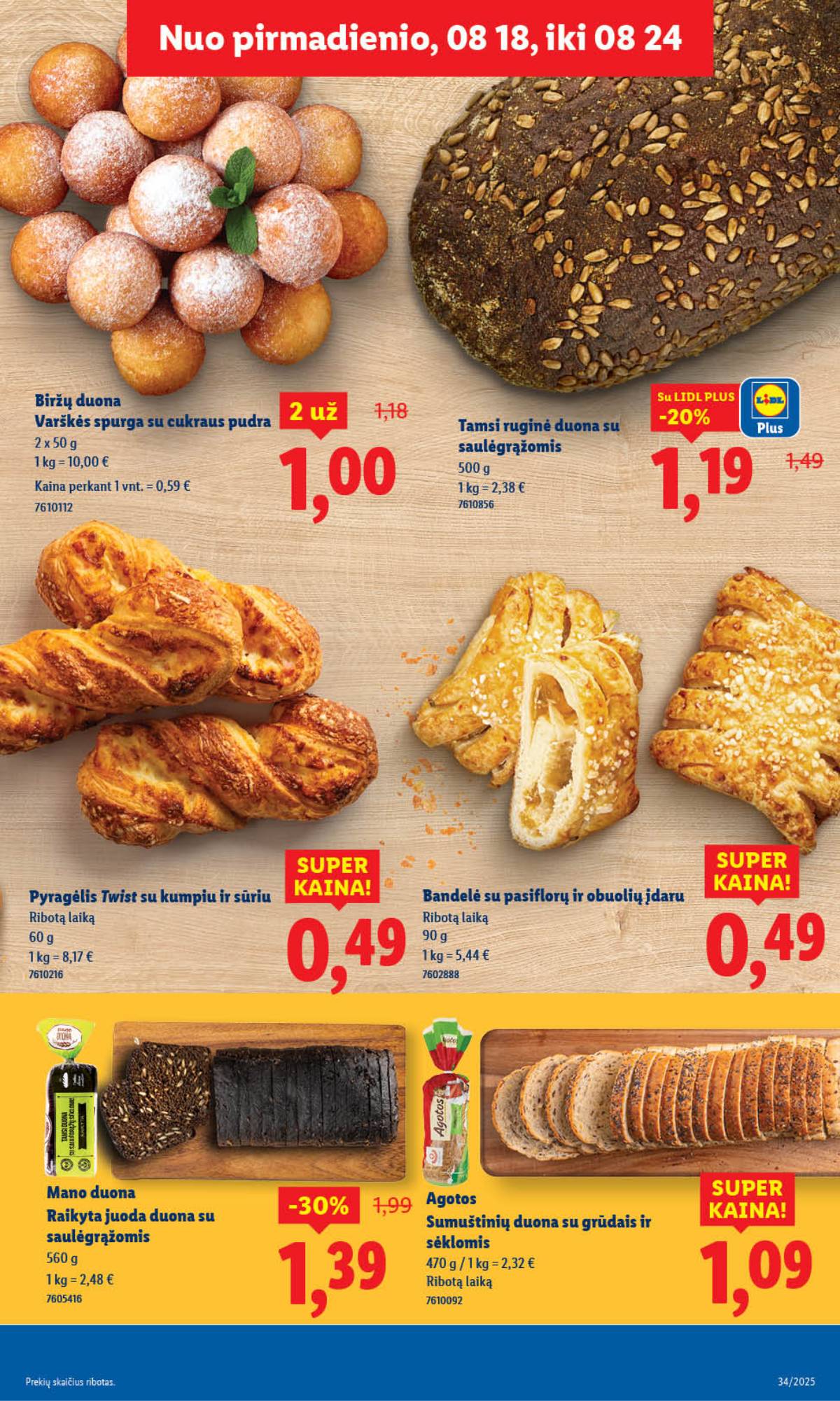 Lidl - LIDL SAVAITĖS Maisto prekių akcijų leidinys 7 puslapis
