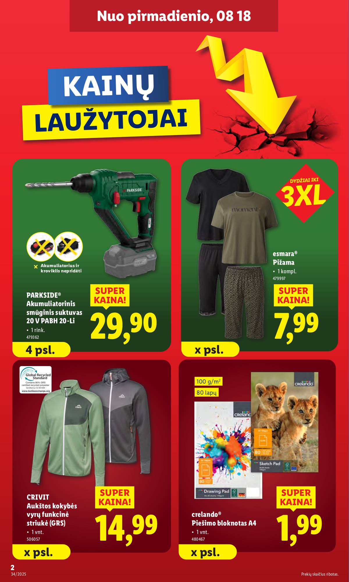 Lidl - LIDL Ne maisto prekių akcijų leidinys 2 puslapis