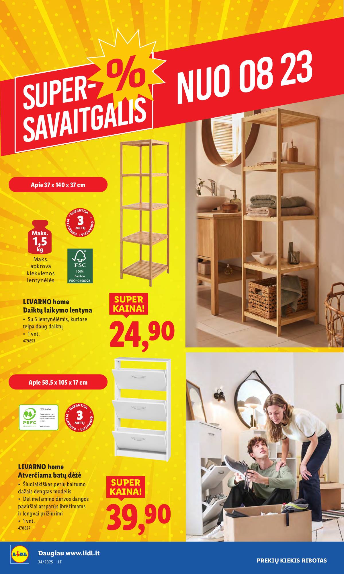 Lidl - LIDL Ne maisto prekių akcijų leidinys 36 puslapis