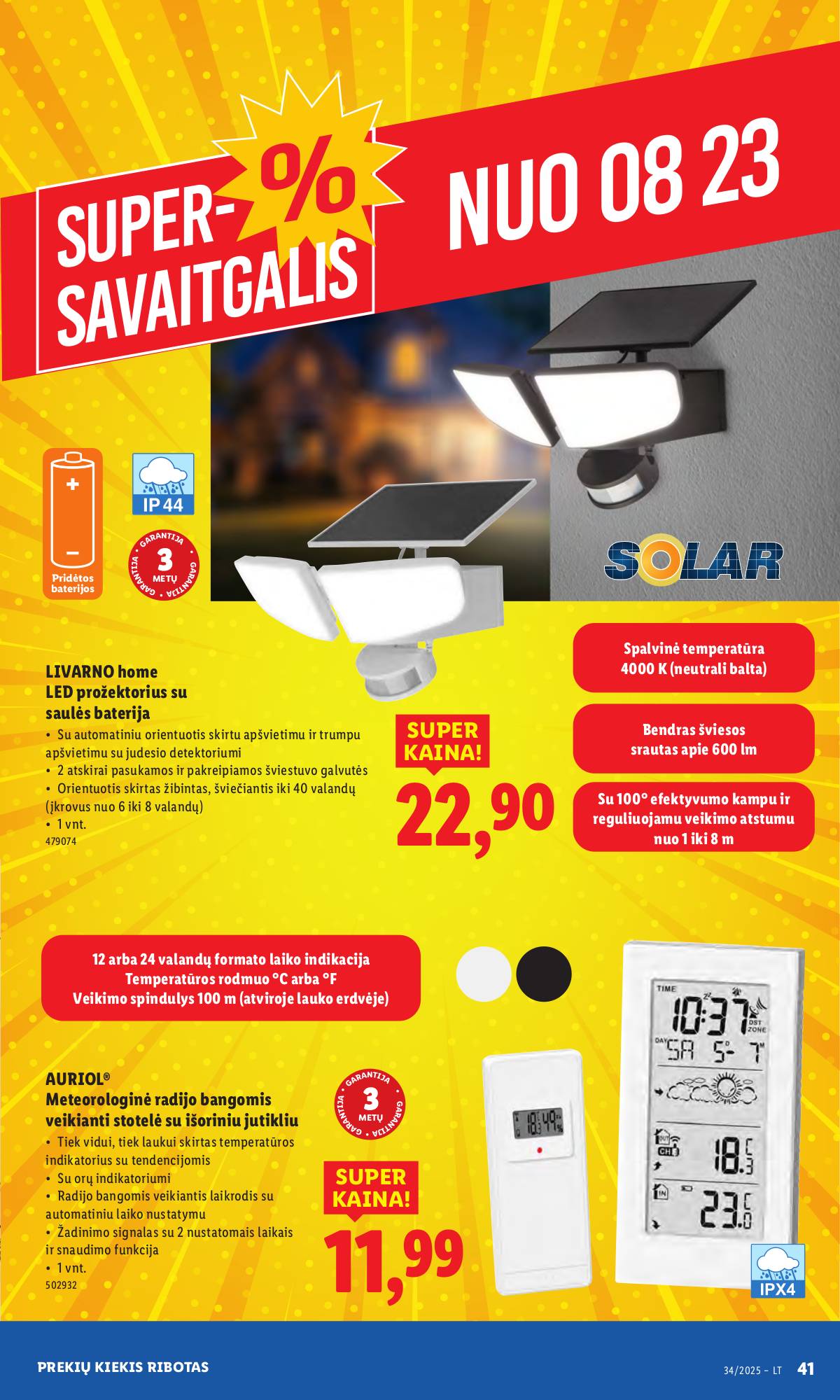 Lidl - LIDL Ne maisto prekių akcijų leidinys 37 puslapis