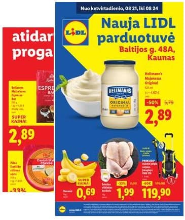Lidl - Baltijos g. 48A, Kaunas 2025-08-21 – 2025-08-24