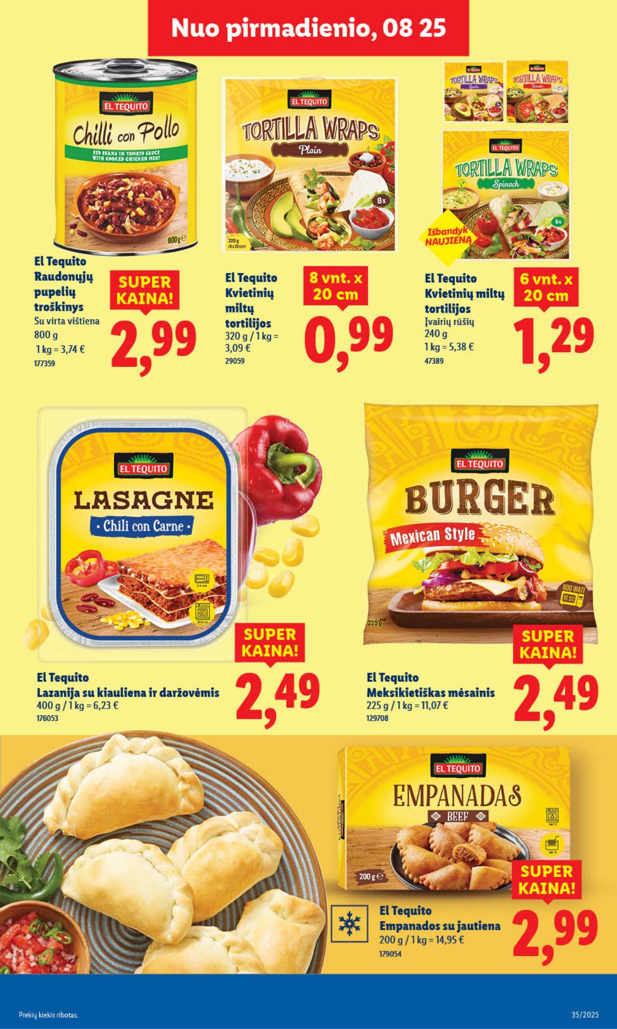 Lidl - LIDL SAVAITĖS Maisto prekių akcijų leidinys 11 puslapis