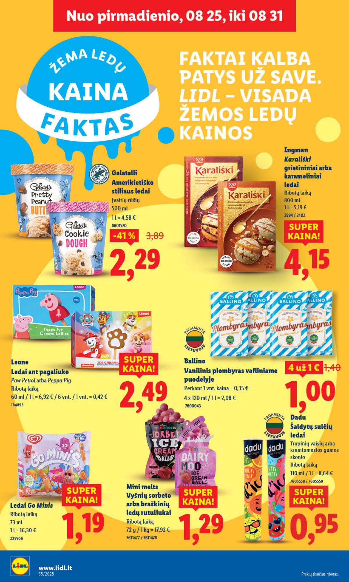 Lidl - LIDL SAVAITĖS Maisto prekių akcijų leidinys 22 puslapis