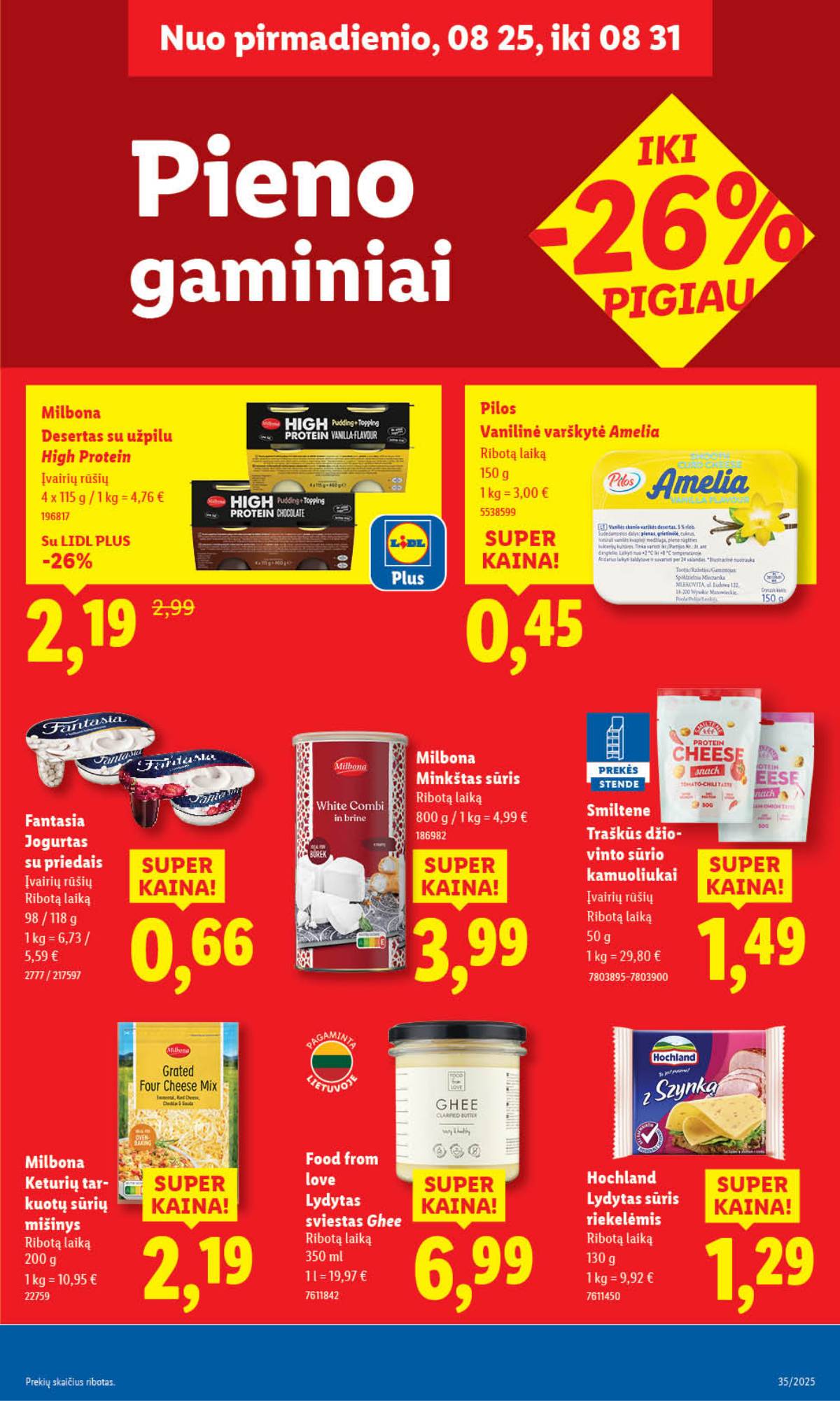 Lidl - LIDL SAVAITĖS Maisto prekių akcijų leidinys 23 puslapis