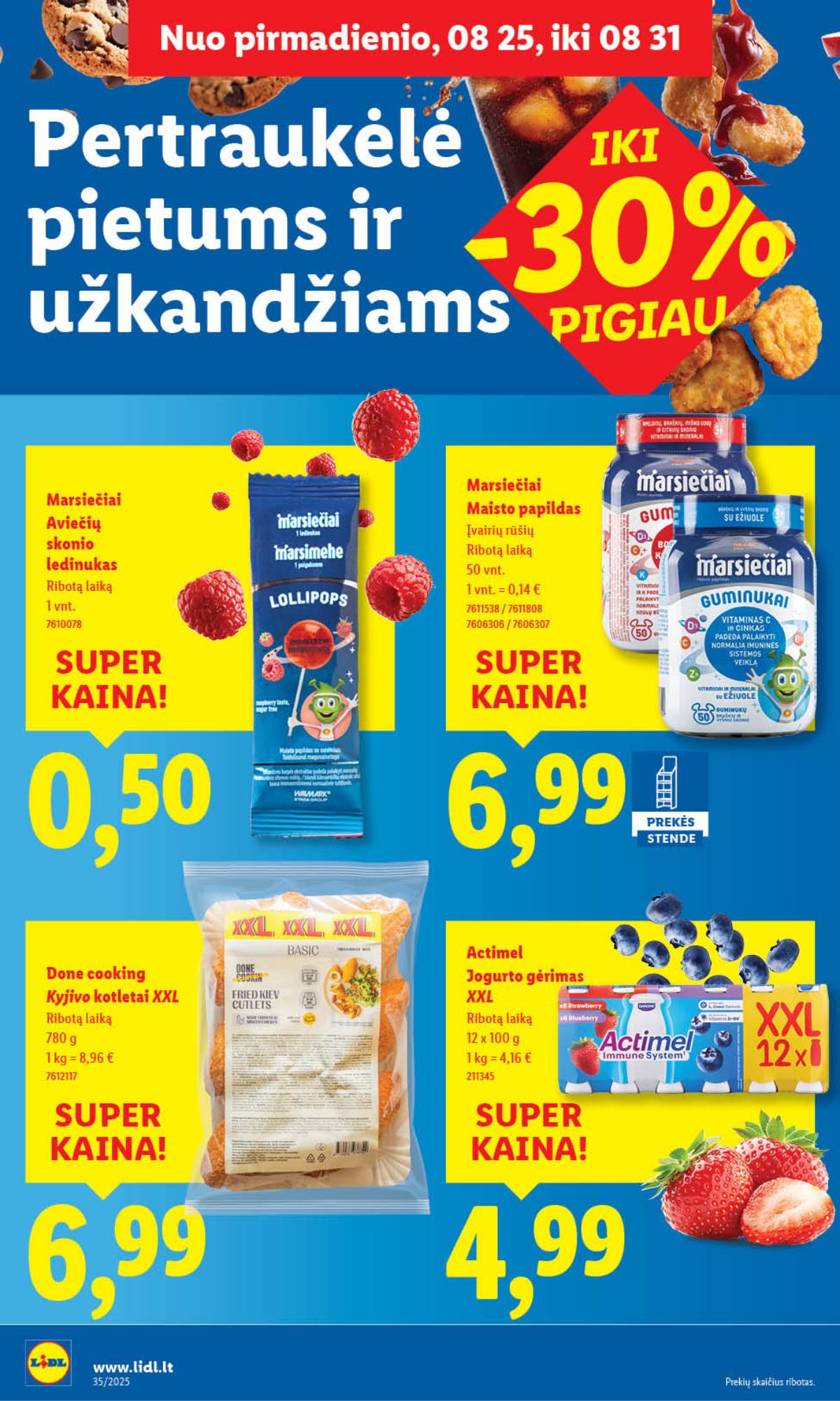 Lidl - LIDL SAVAITĖS Maisto prekių akcijų leidinys 26 puslapis