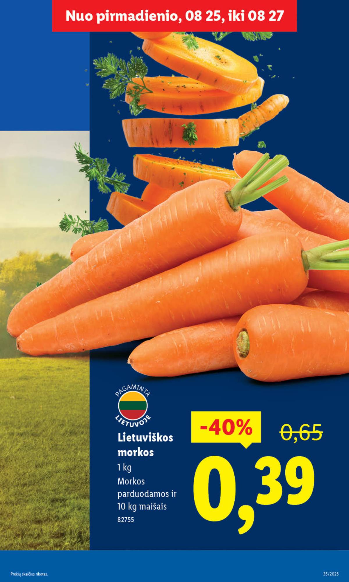 Lidl - LIDL SAVAITĖS Maisto prekių akcijų leidinys 3 puslapis